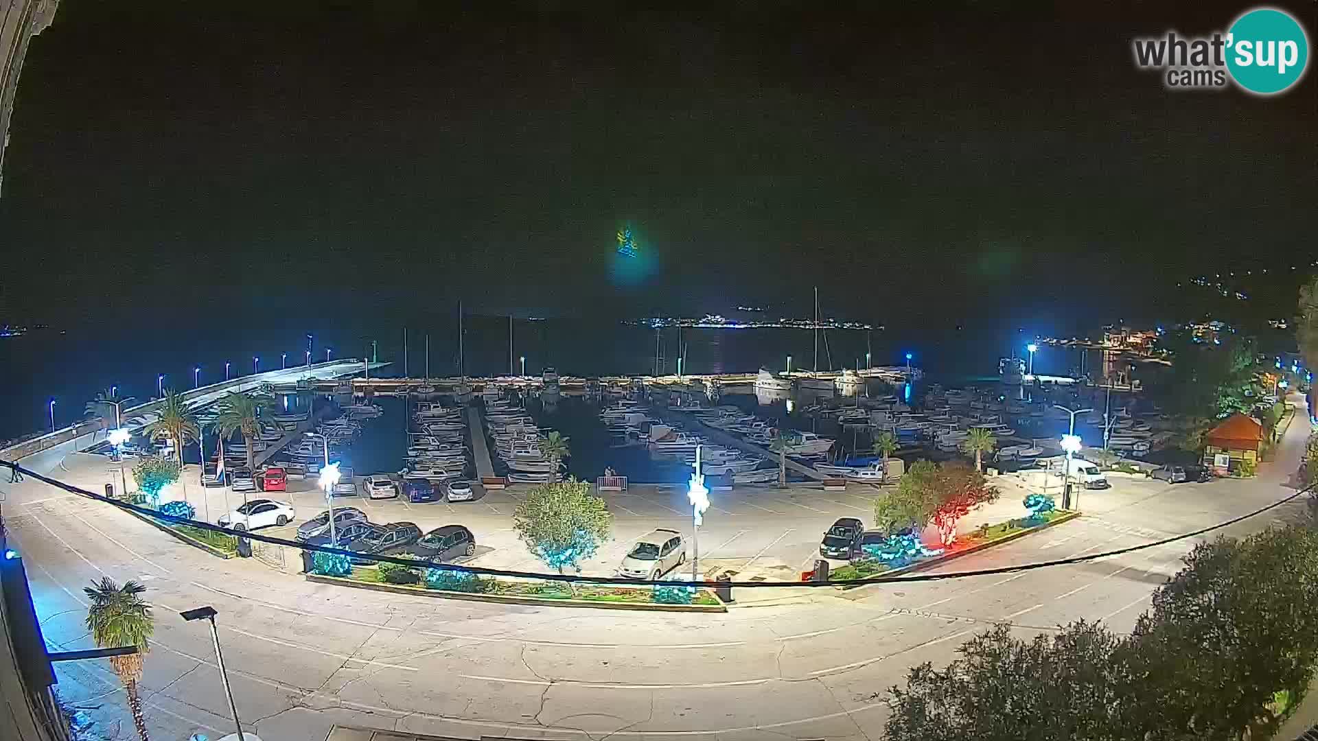 Webcam Orebić Riva – Ferry vers Korčula en direct