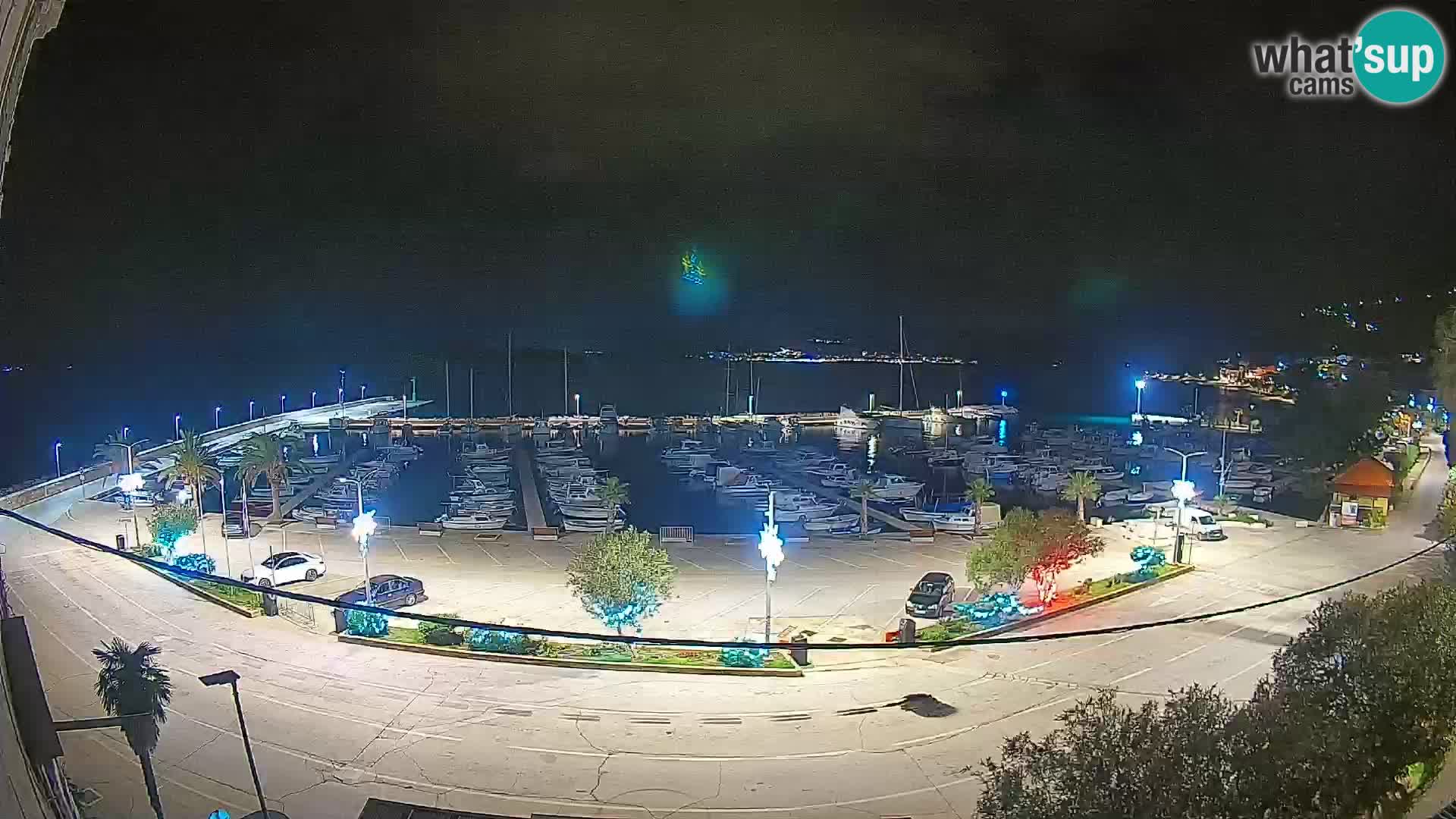 Webcam Orebić Riva – Ferry to Korčula Live