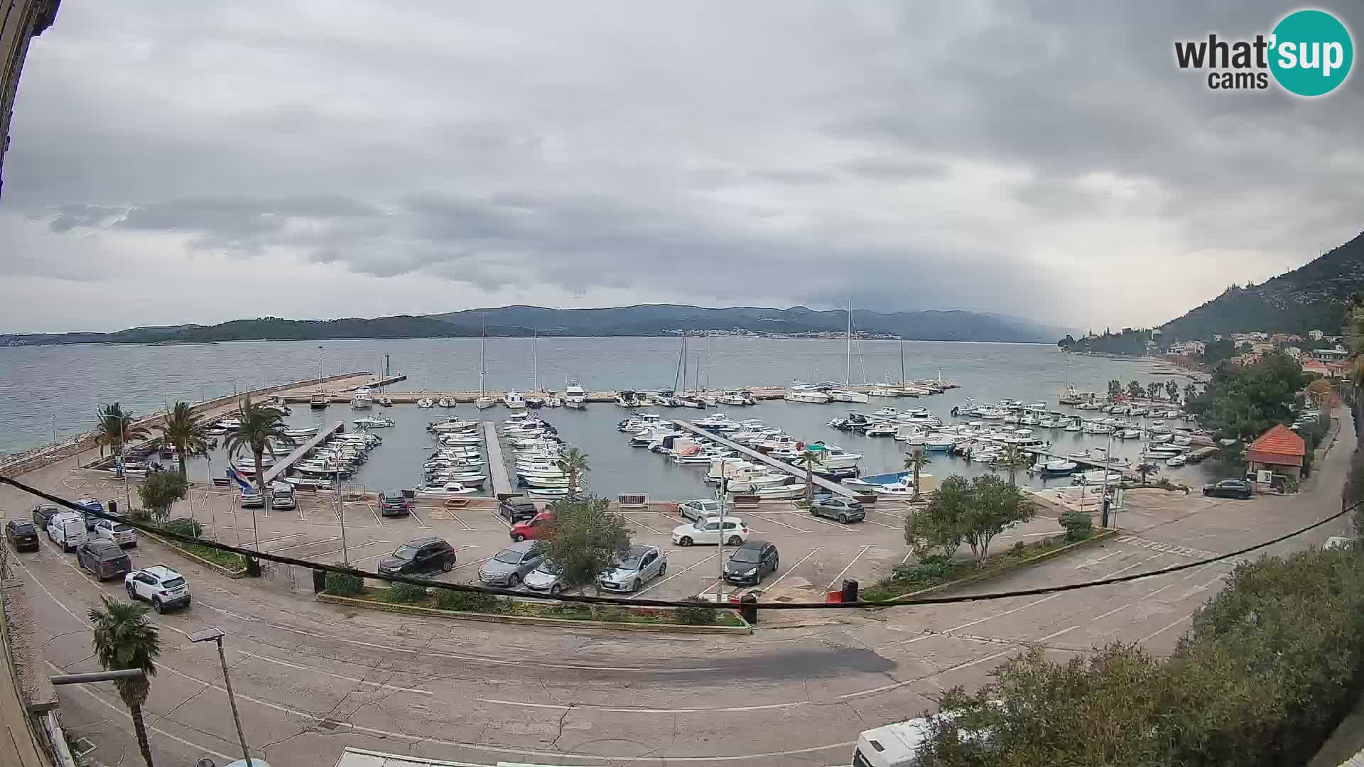 Webcam Orebić Riva – Ferry to Korčula Live