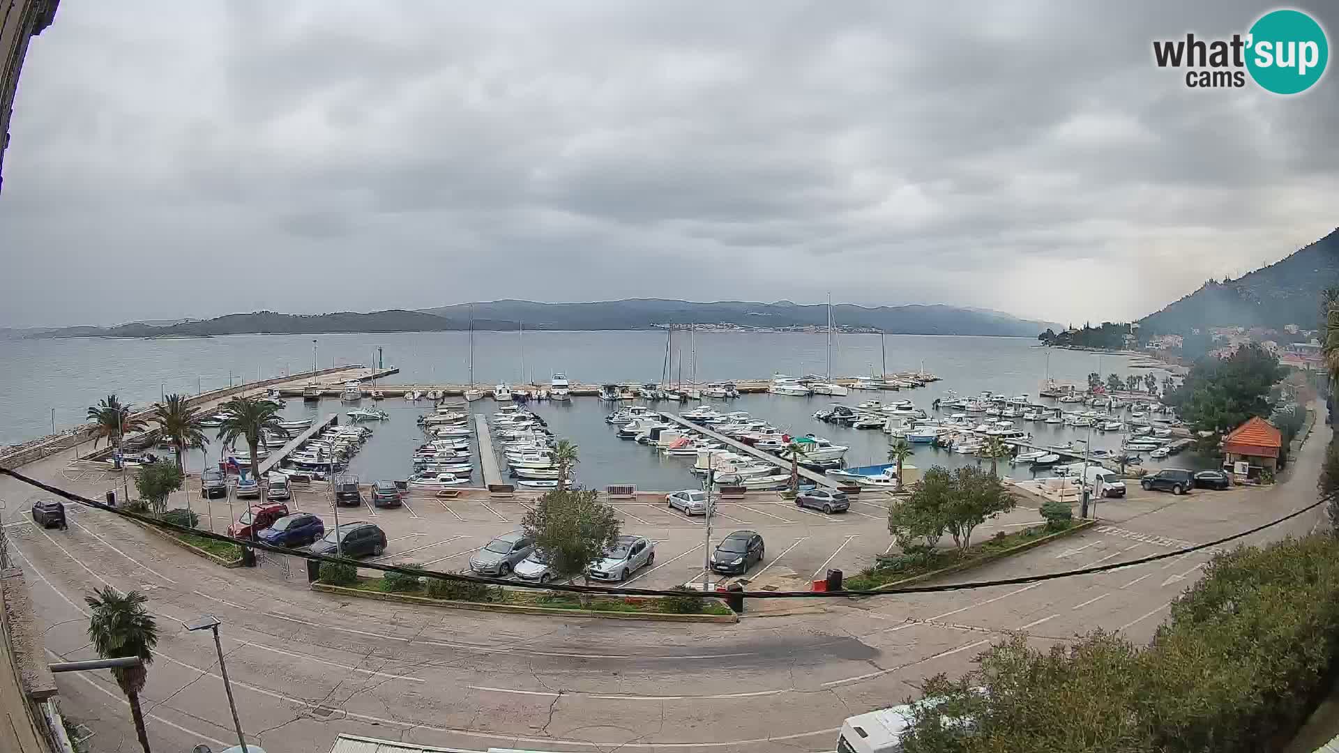 Webcam Orebić Riva – Ferry to Korčula Live