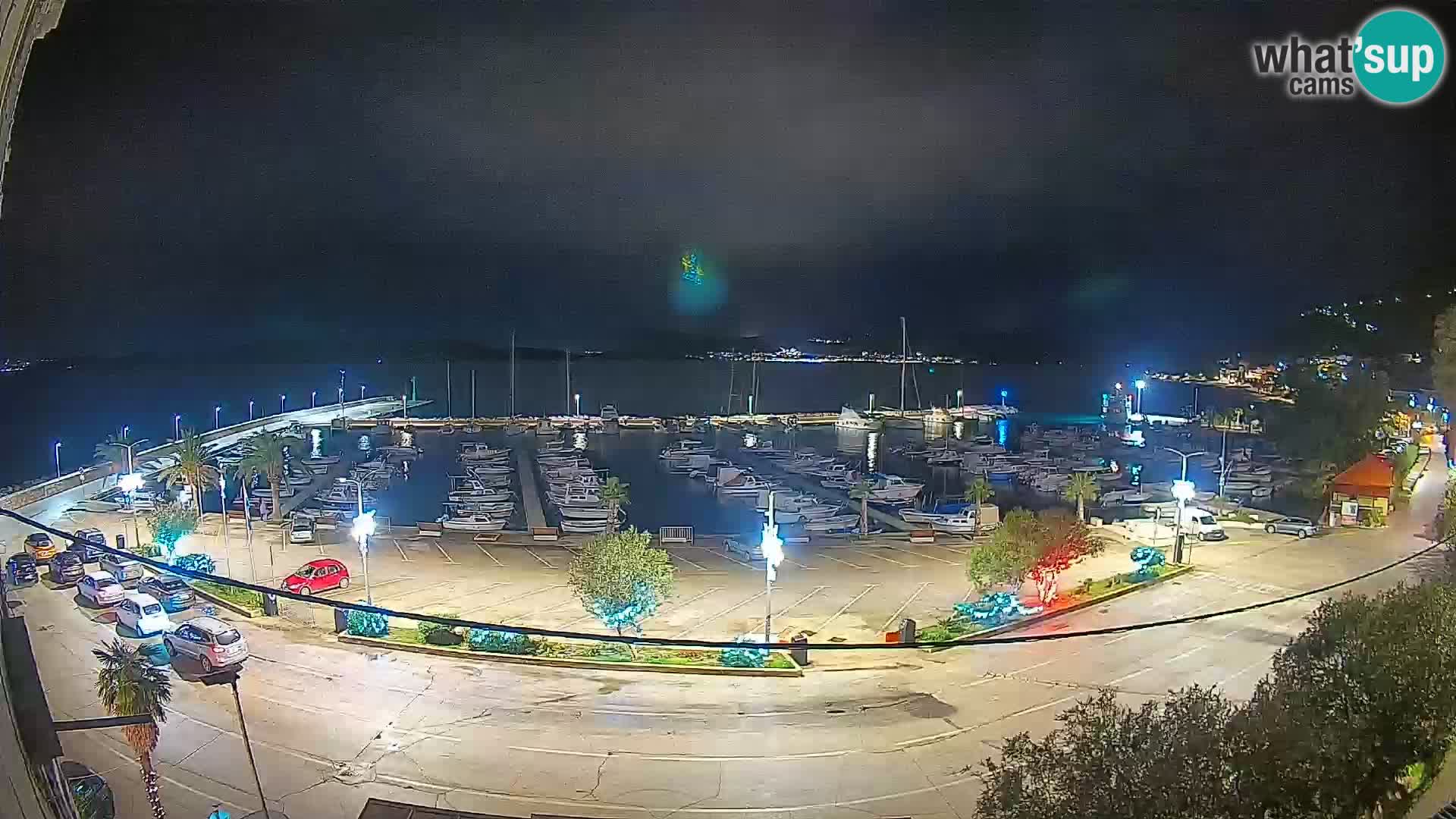 Webcam Orebić Uferpromenade – Fähre nach Korčula Live