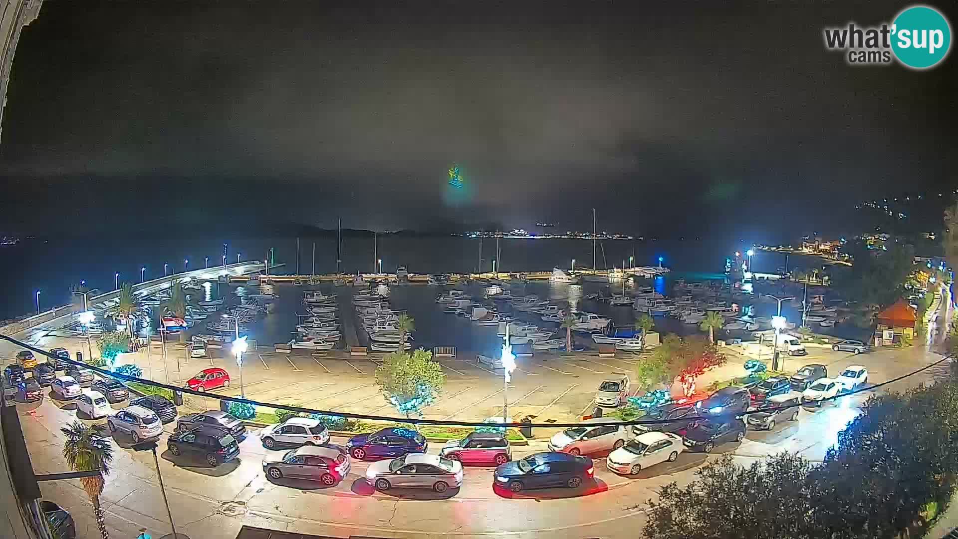 Webcam Orebić Uferpromenade – Fähre nach Korčula Live