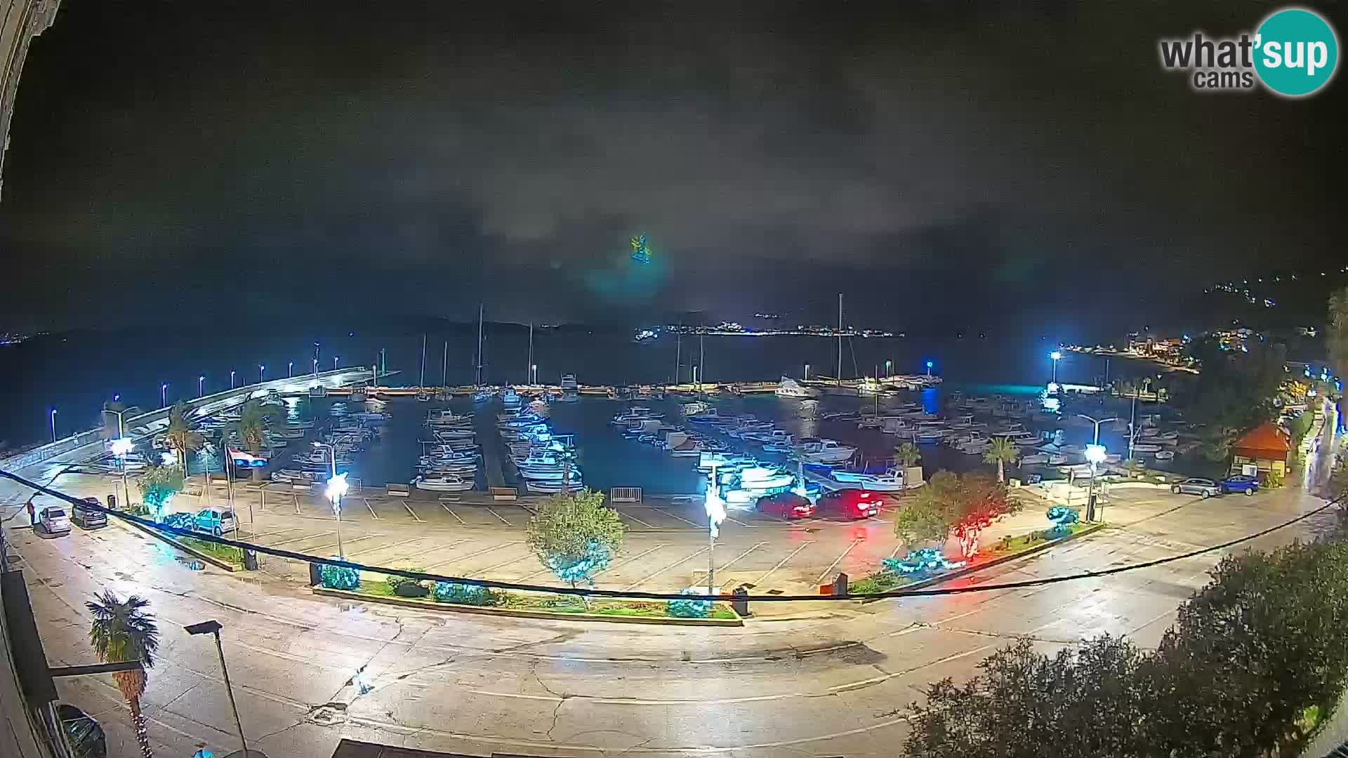 Webcam Orebić Uferpromenade – Fähre nach Korčula Live