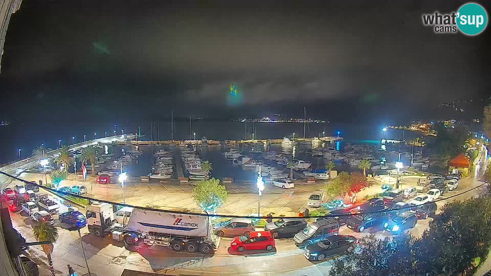 Webcam Orebić Riva – Ferry to Korčula Live