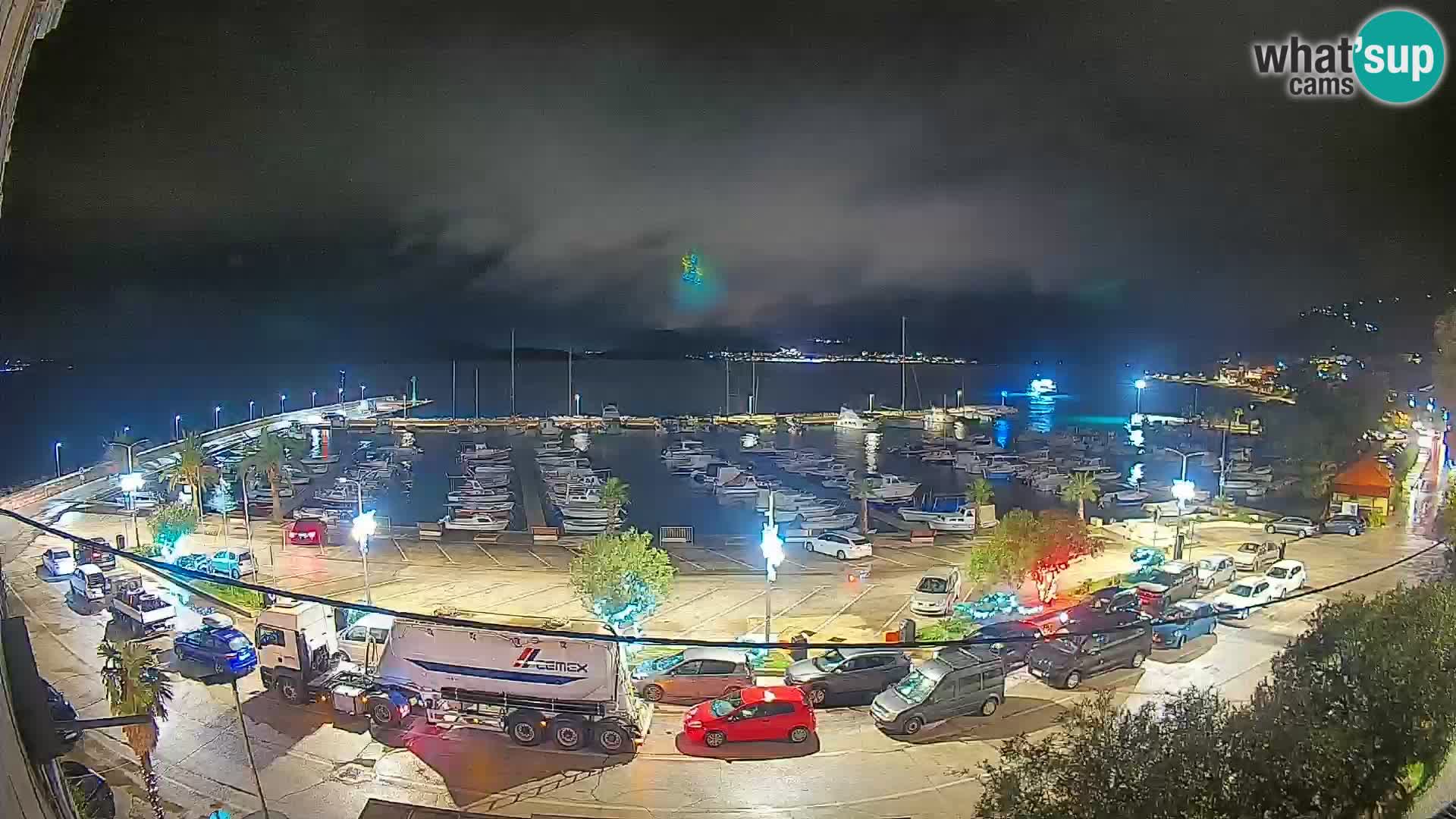 Webcam Orebić Riva – Ferry vers Korčula en direct
