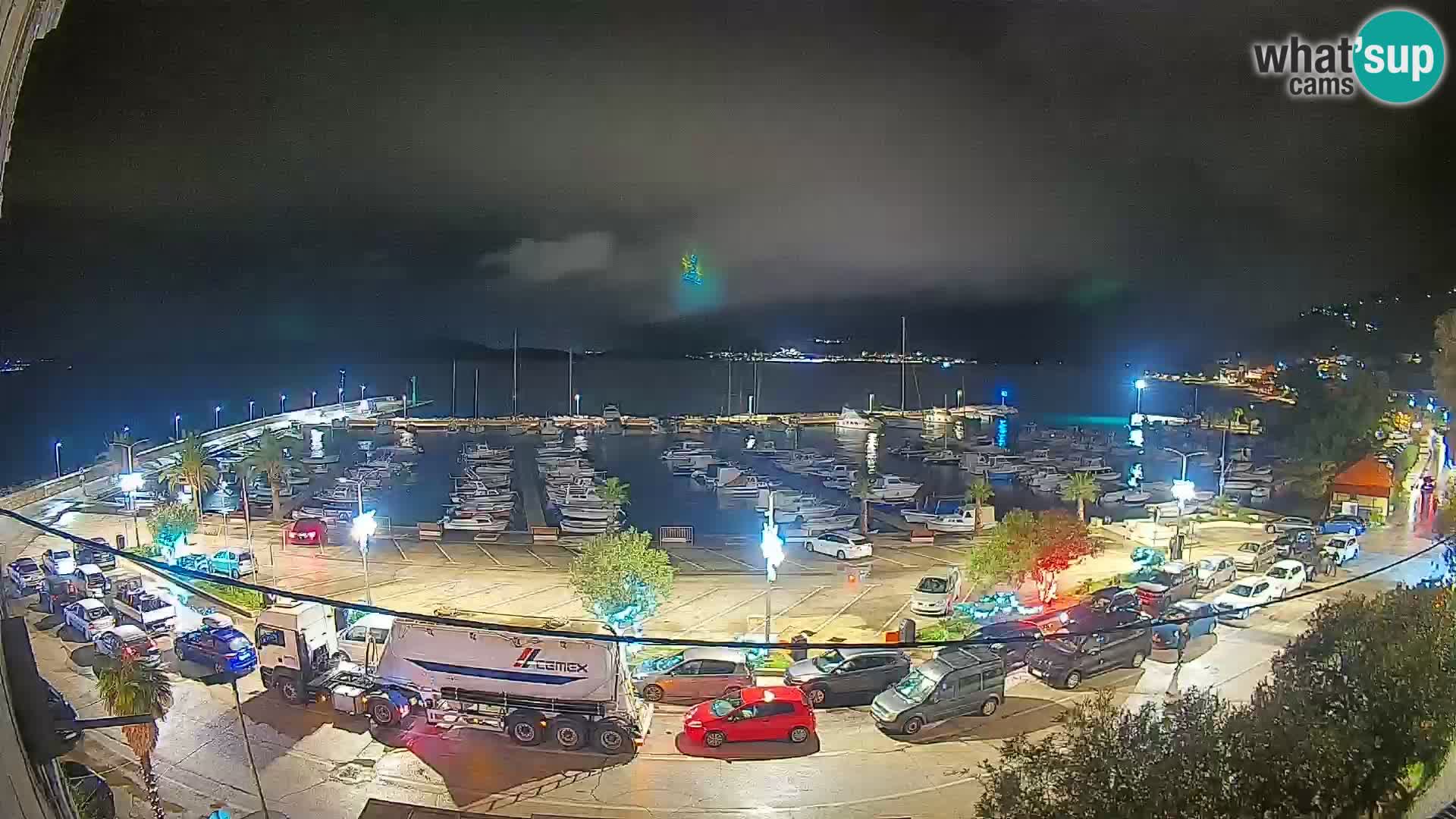 Webcam Orebić Riva – Ferry a Korčula en vivo