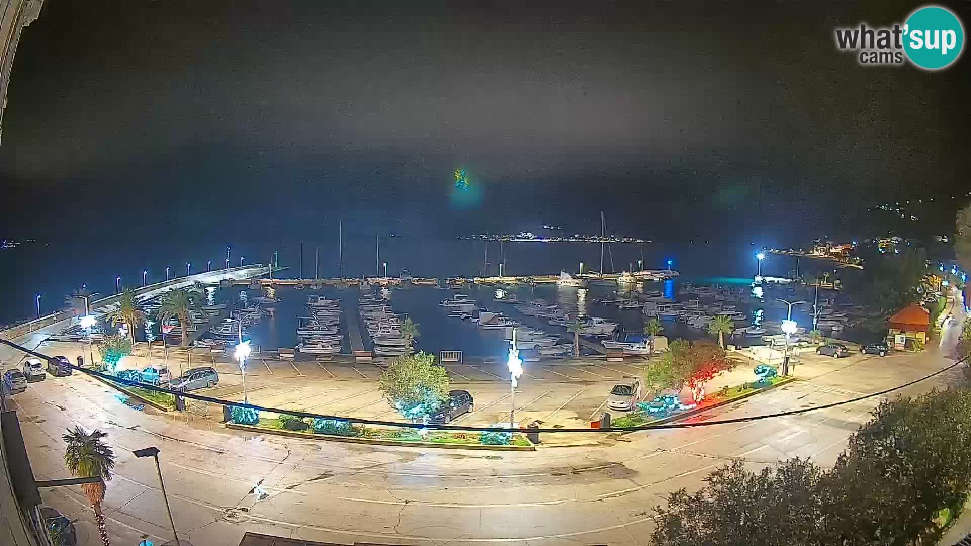 Webcam Orebić Riva – Ferry to Korčula Live