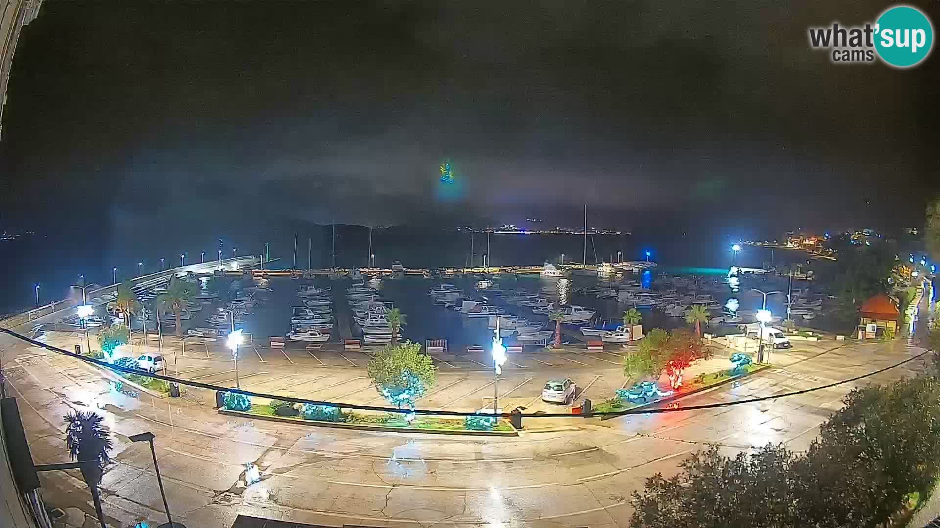 Webcam Orebić Riva – Ferry to Korčula Live