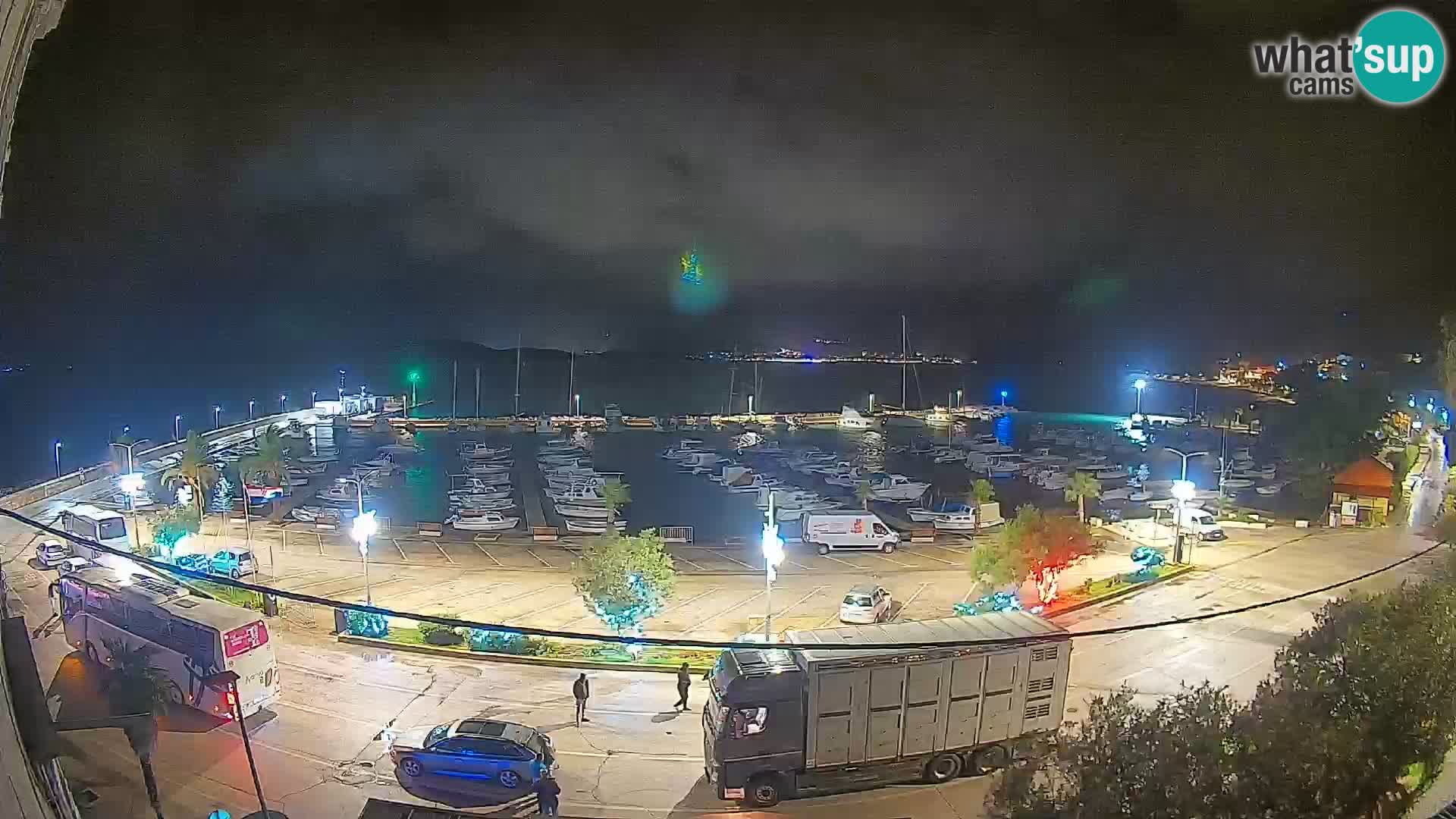 Spletna kamera Orebić Riva – Trajekt za Korčulo v živo