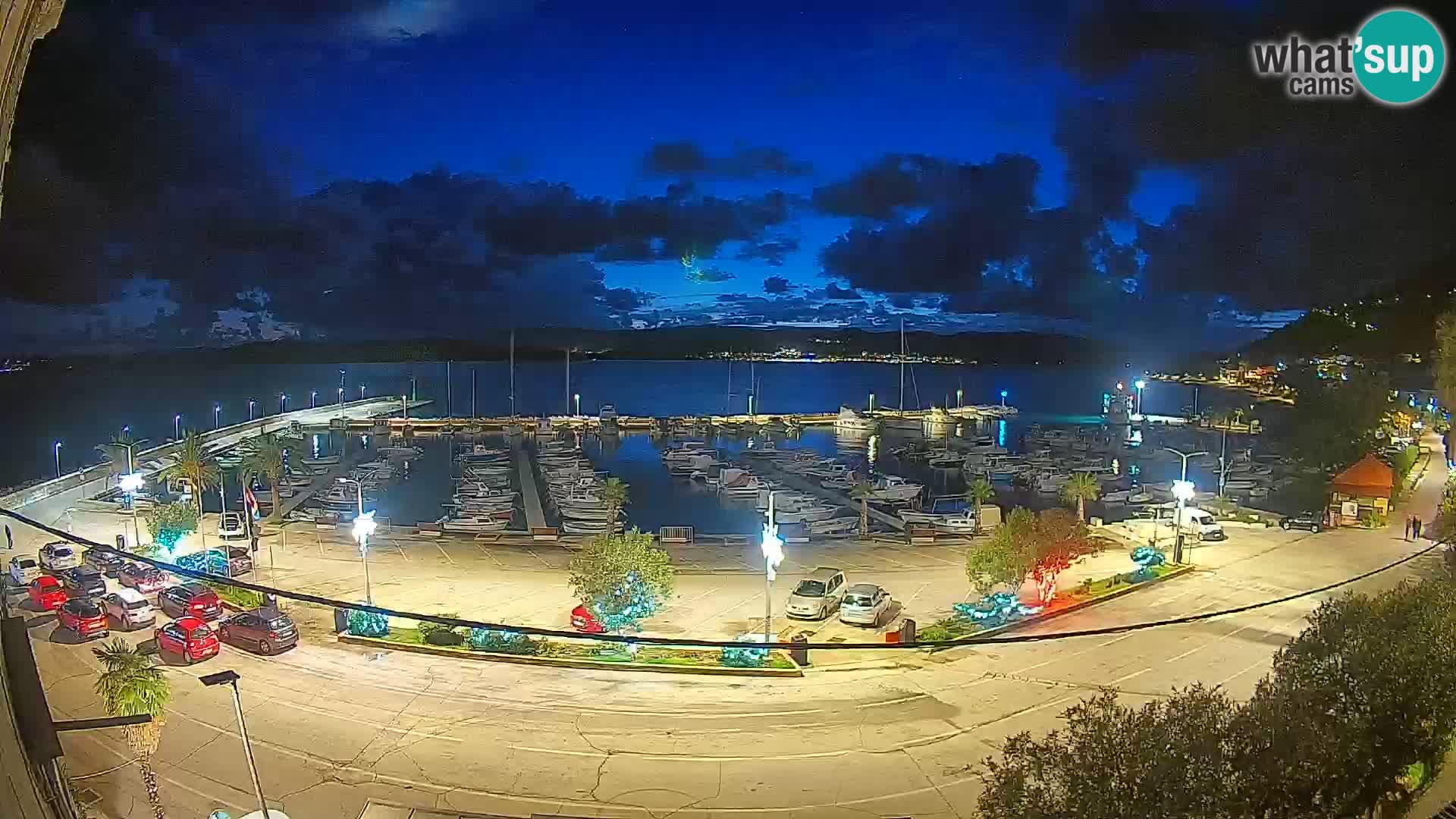 Webcam Orebić Uferpromenade – Fähre nach Korčula Live