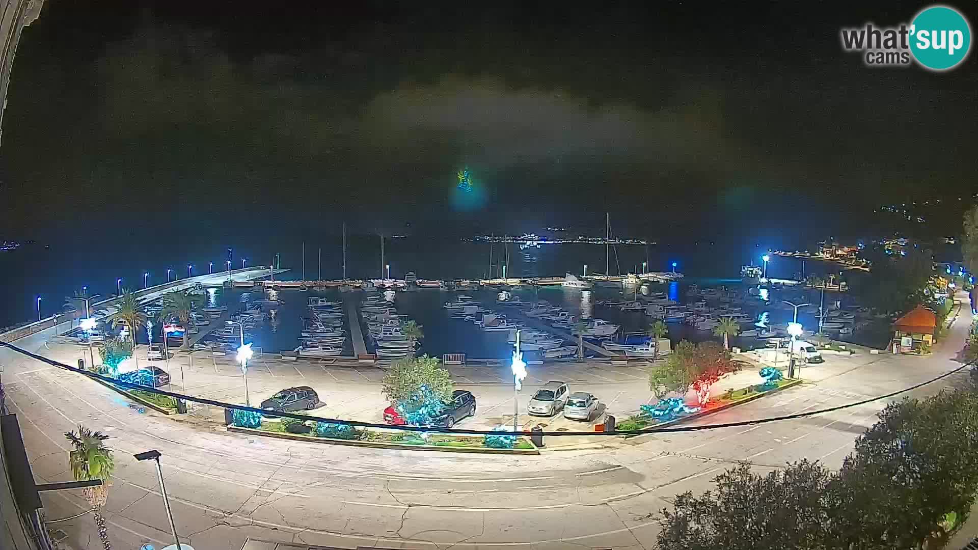 Webcam Orebić Uferpromenade – Fähre nach Korčula Live