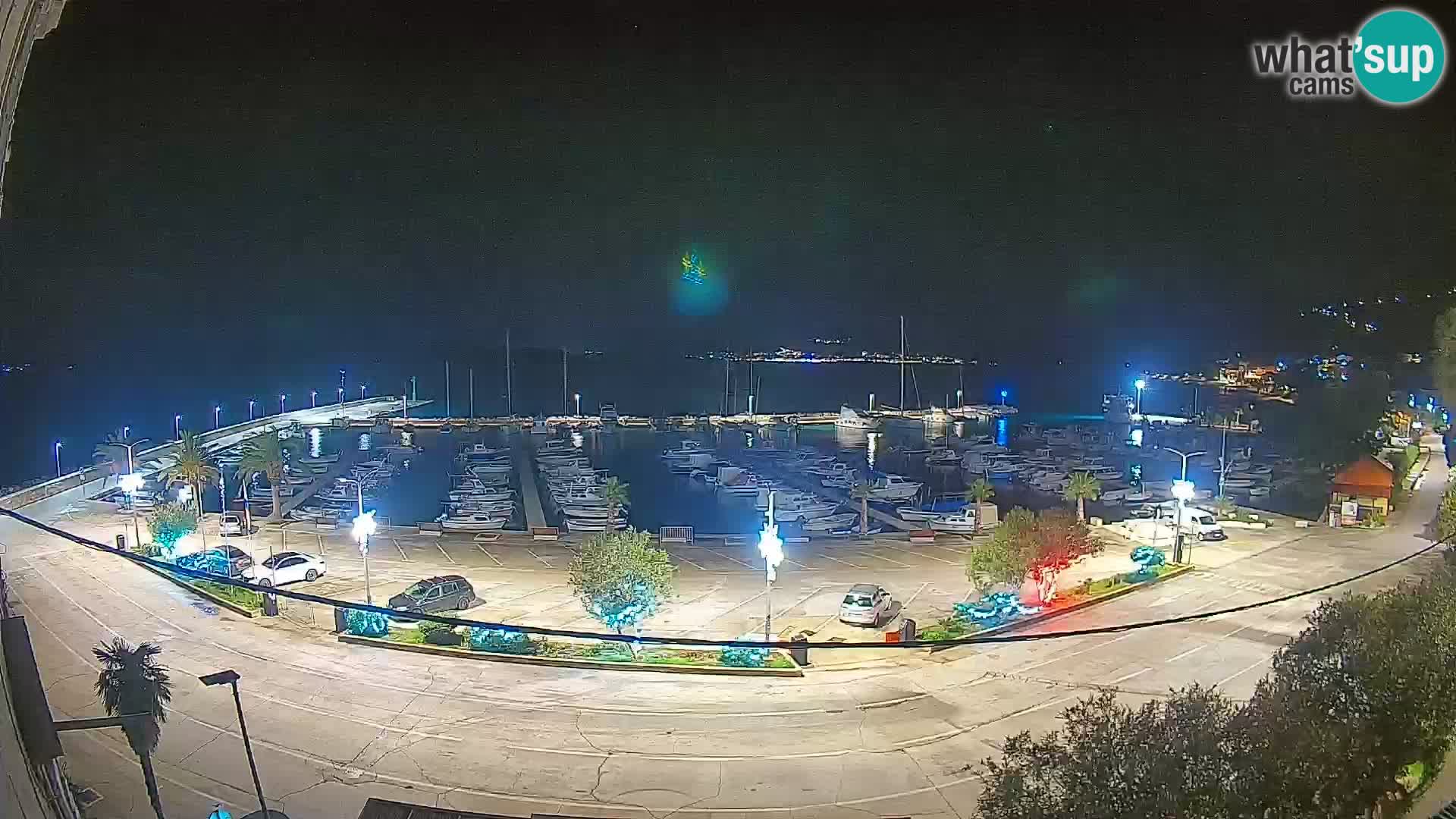 Webcam Orebić Riva – Ferry to Korčula Live