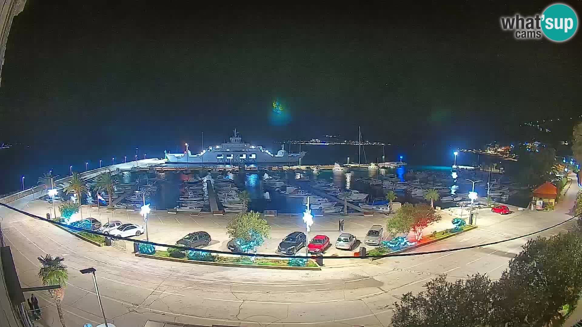 Webcam Orebić Uferpromenade – Fähre nach Korčula Live