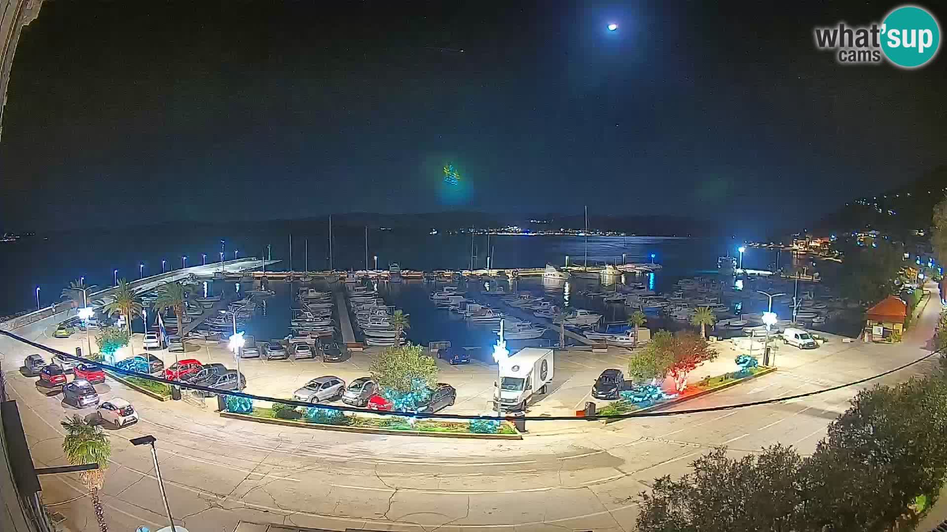 Webcam Orebić Uferpromenade – Fähre nach Korčula Live