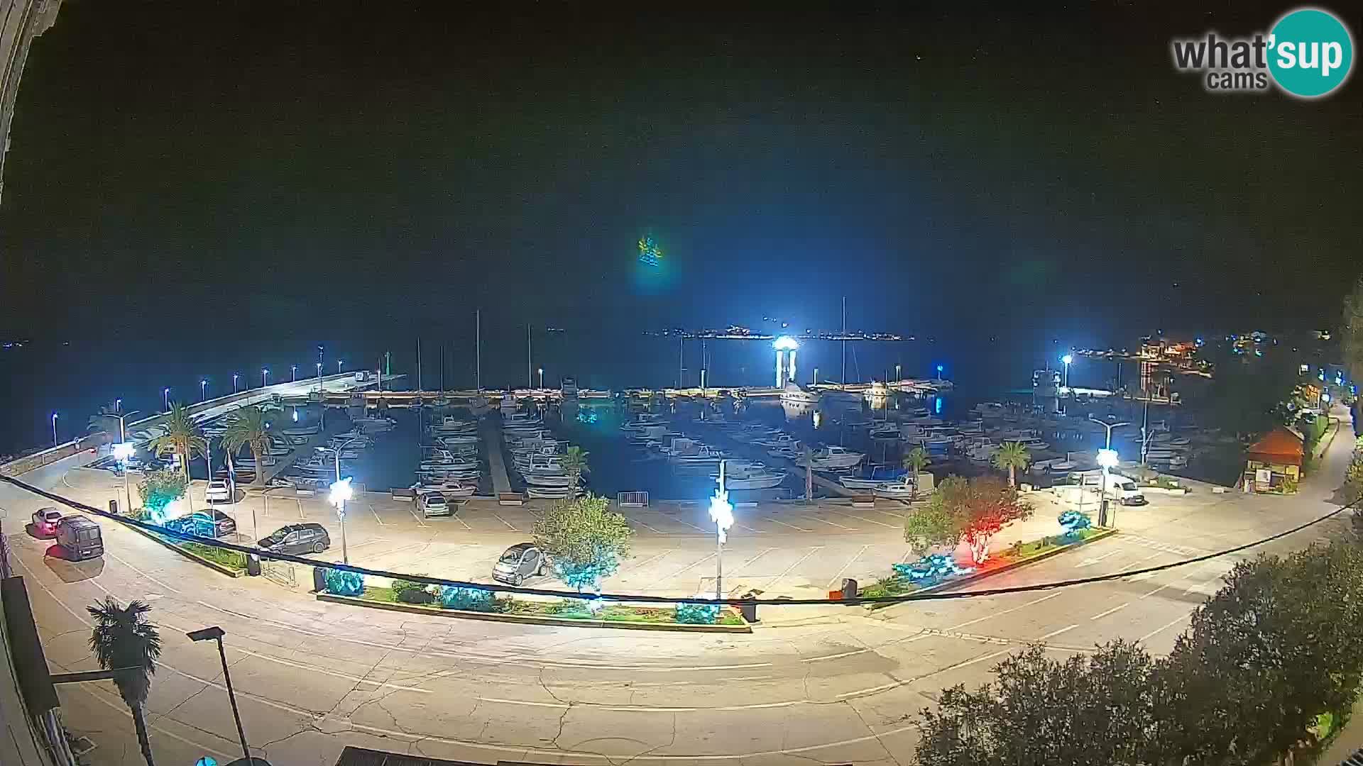 Spletna kamera Orebić Riva – Trajekt za Korčulo v živo