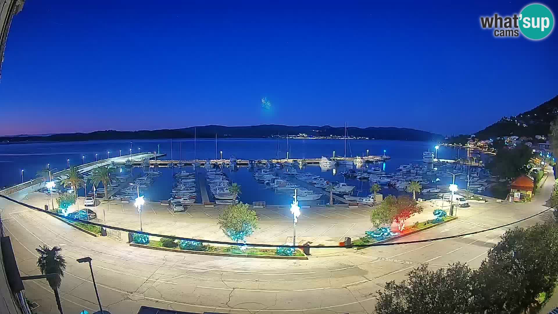 Webcam Orebić Riva – Ferry to Korčula Live