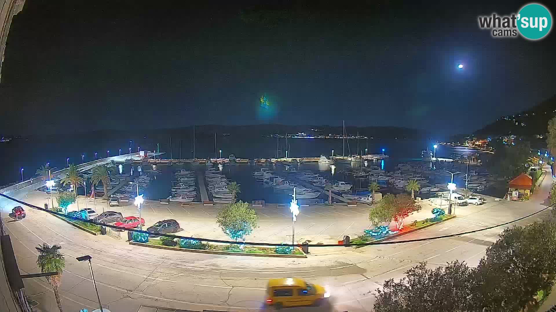 Webcam Orebić Riva – Ferry a Korčula en vivo