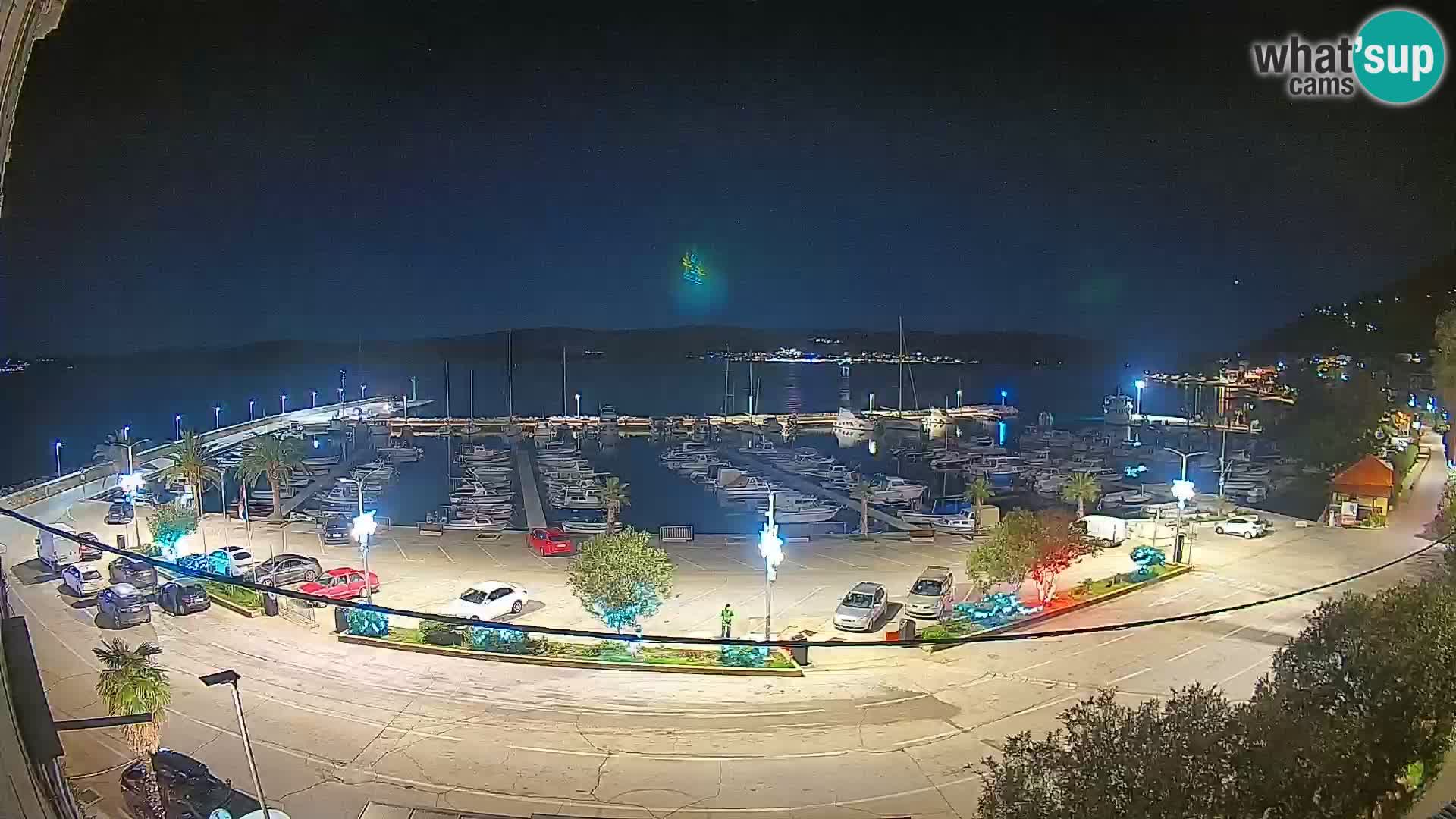 Webcam Orebić Riva – Ferry to Korčula Live