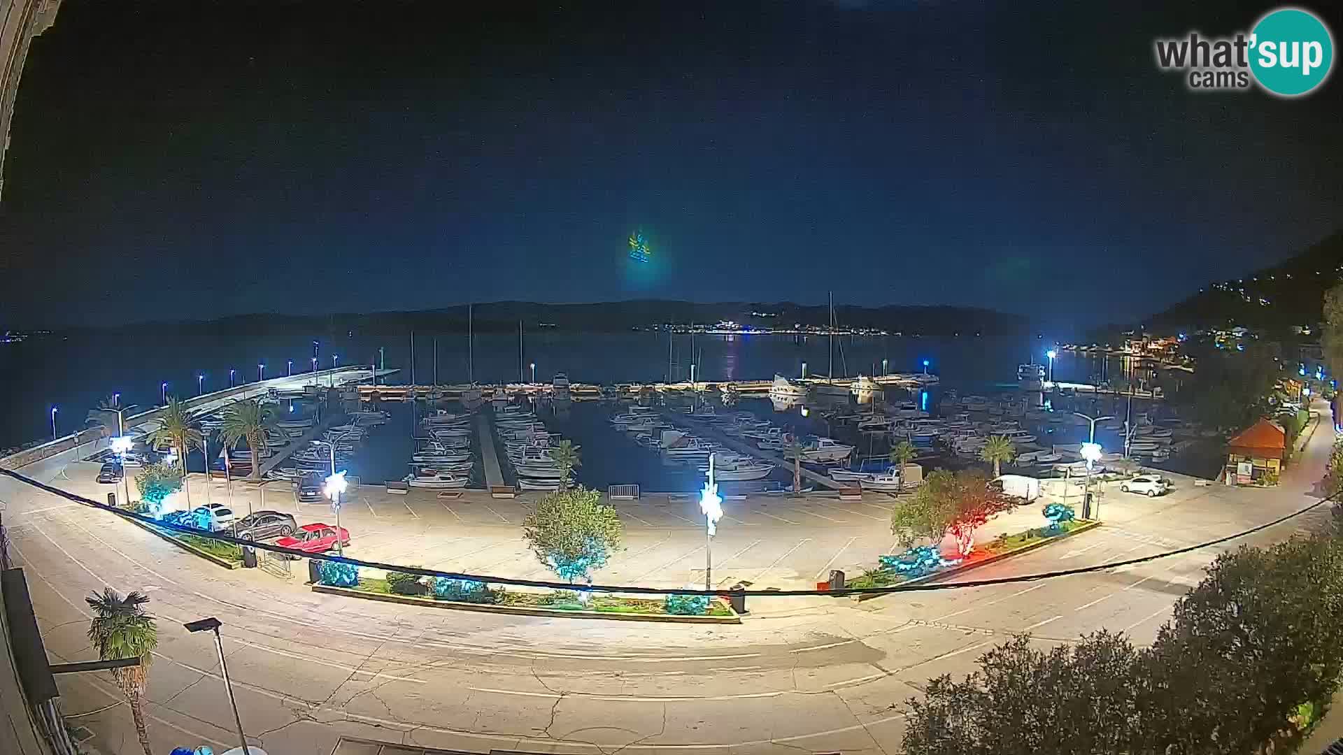 Webcam Orebić Uferpromenade – Fähre nach Korčula Live