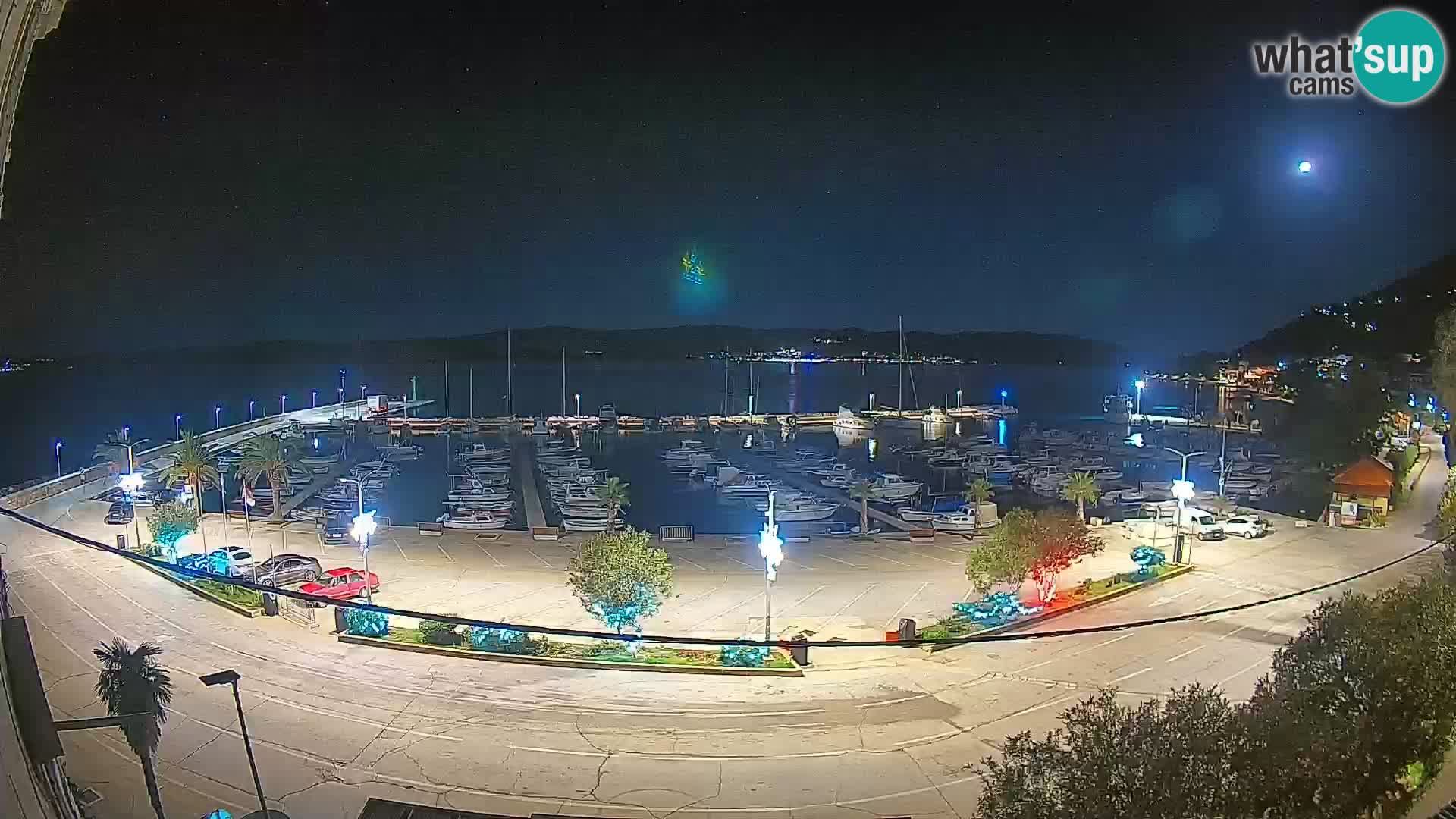 Webcam Orebić Riva – Ferry to Korčula Live