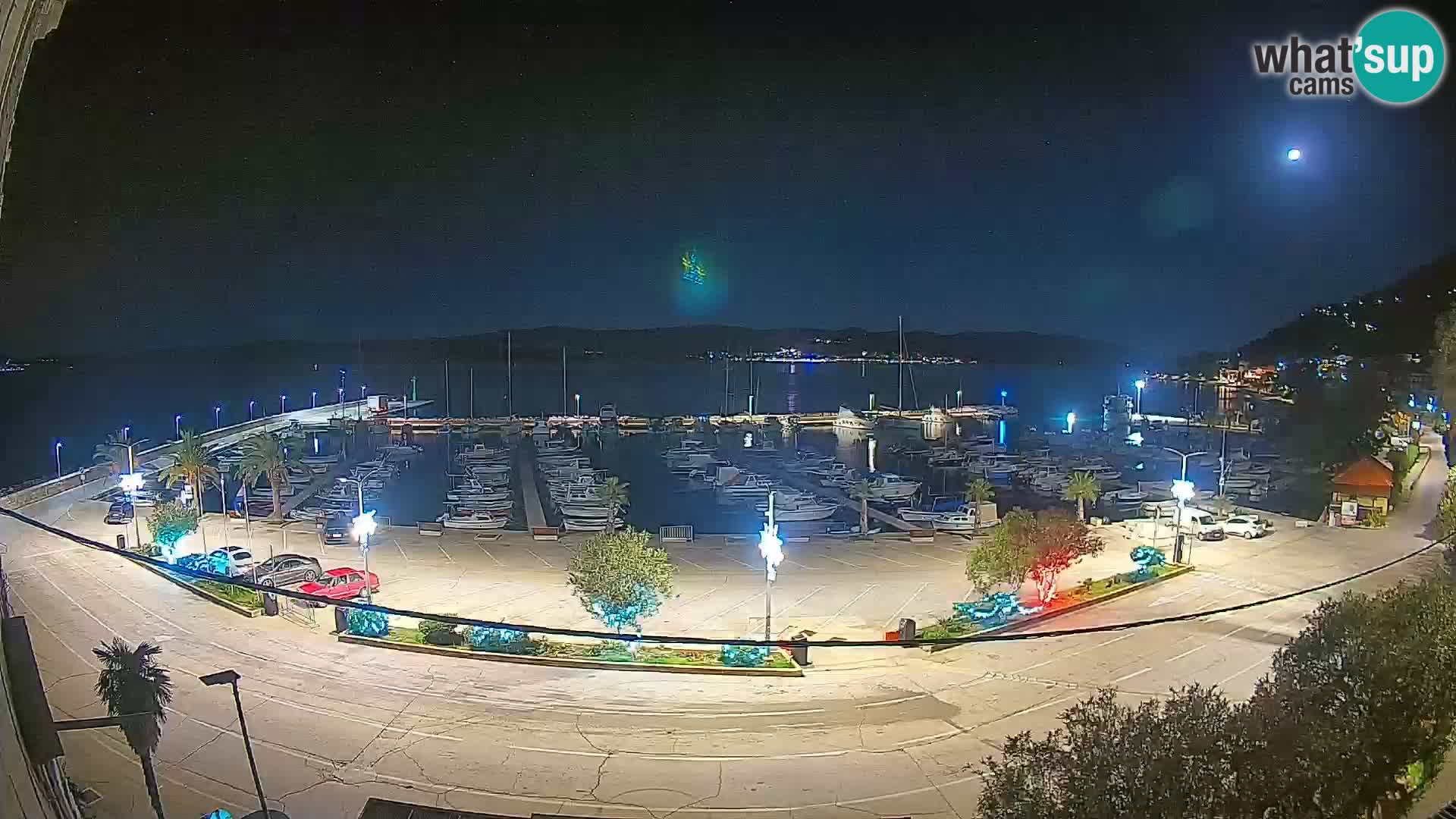 Webcam Orebić Uferpromenade – Fähre nach Korčula Live