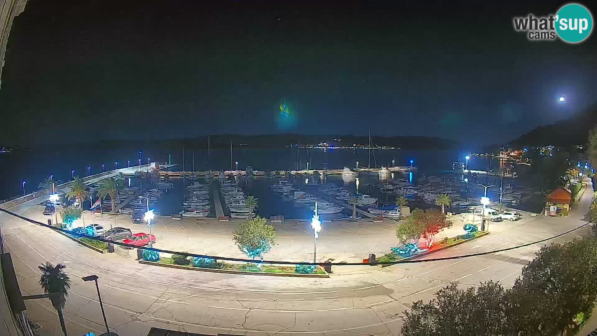 Webcam Orebić Riva – Ferry to Korčula Live