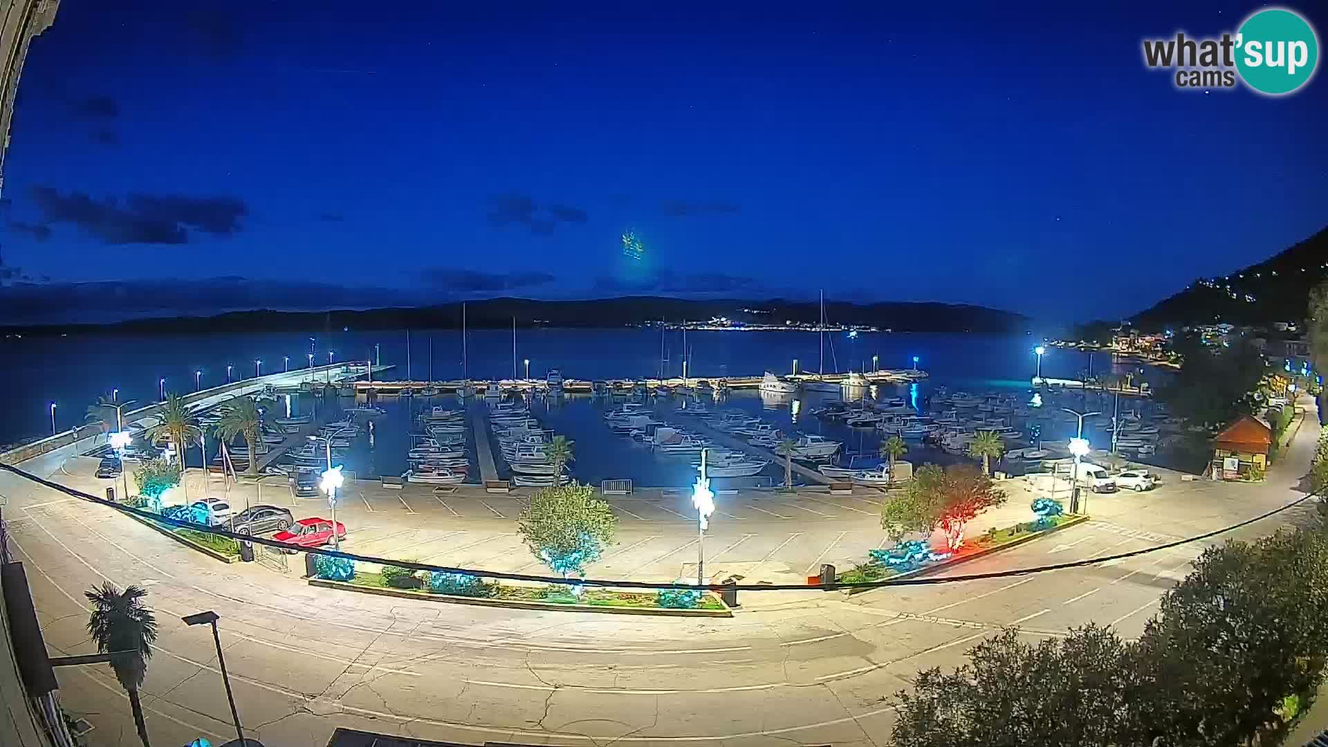 Webcam Orebić Riva – Ferry a Korčula en vivo