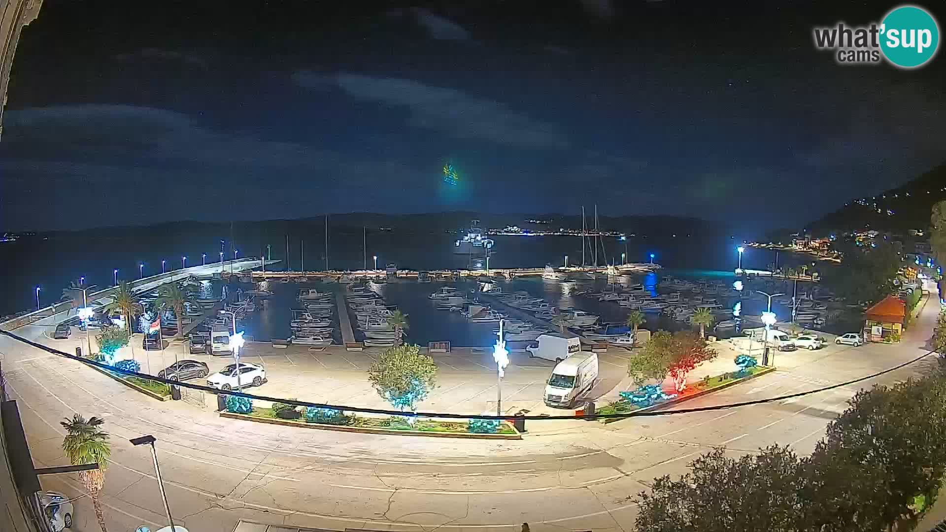 Webcam Orebić Uferpromenade – Fähre nach Korčula Live