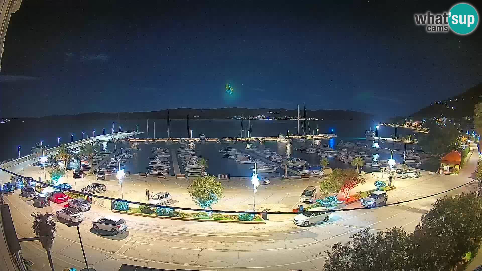 Webcam Orebić Riva – Ferry to Korčula Live