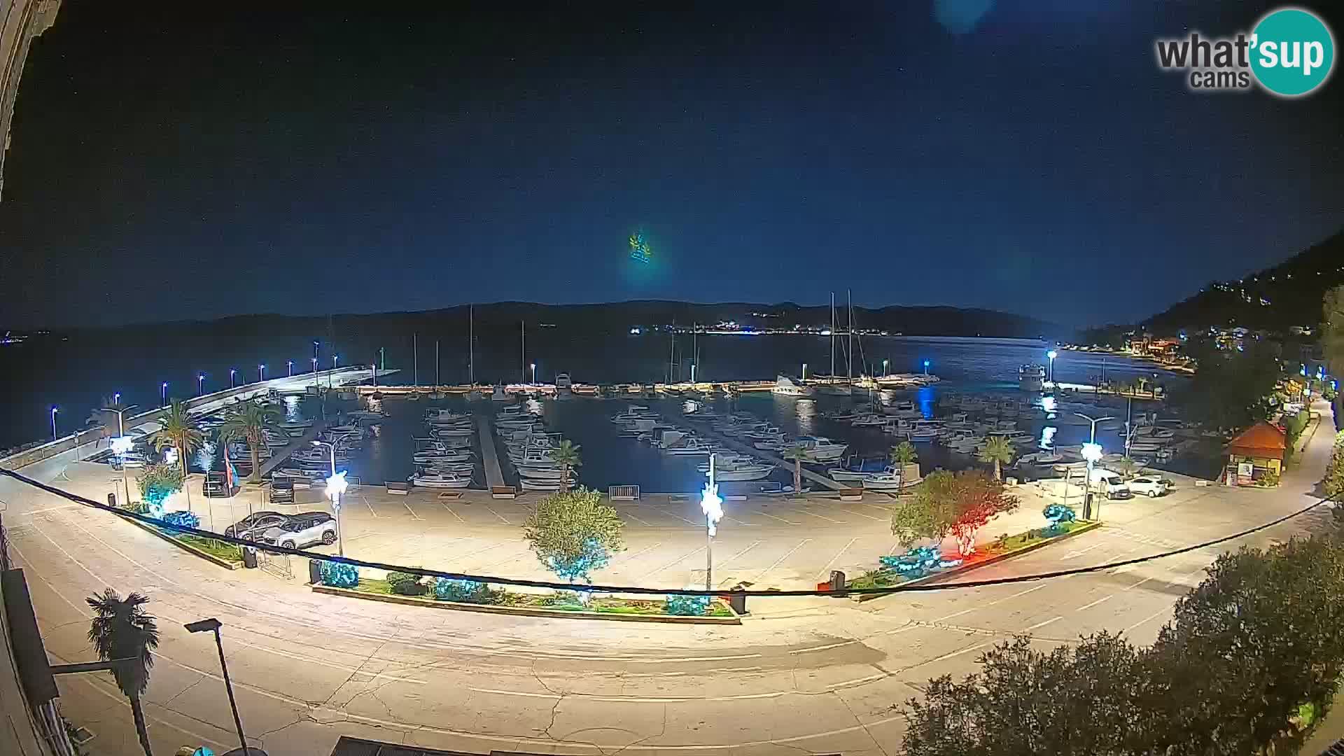 Webcam Orebić Riva – Ferry to Korčula Live
