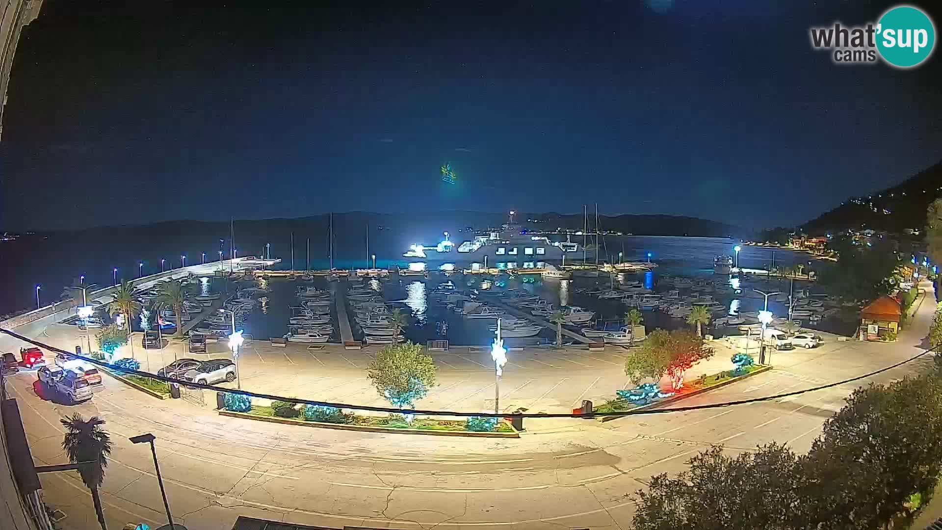 Webcam Orebić Riva – Ferry a Korčula en vivo