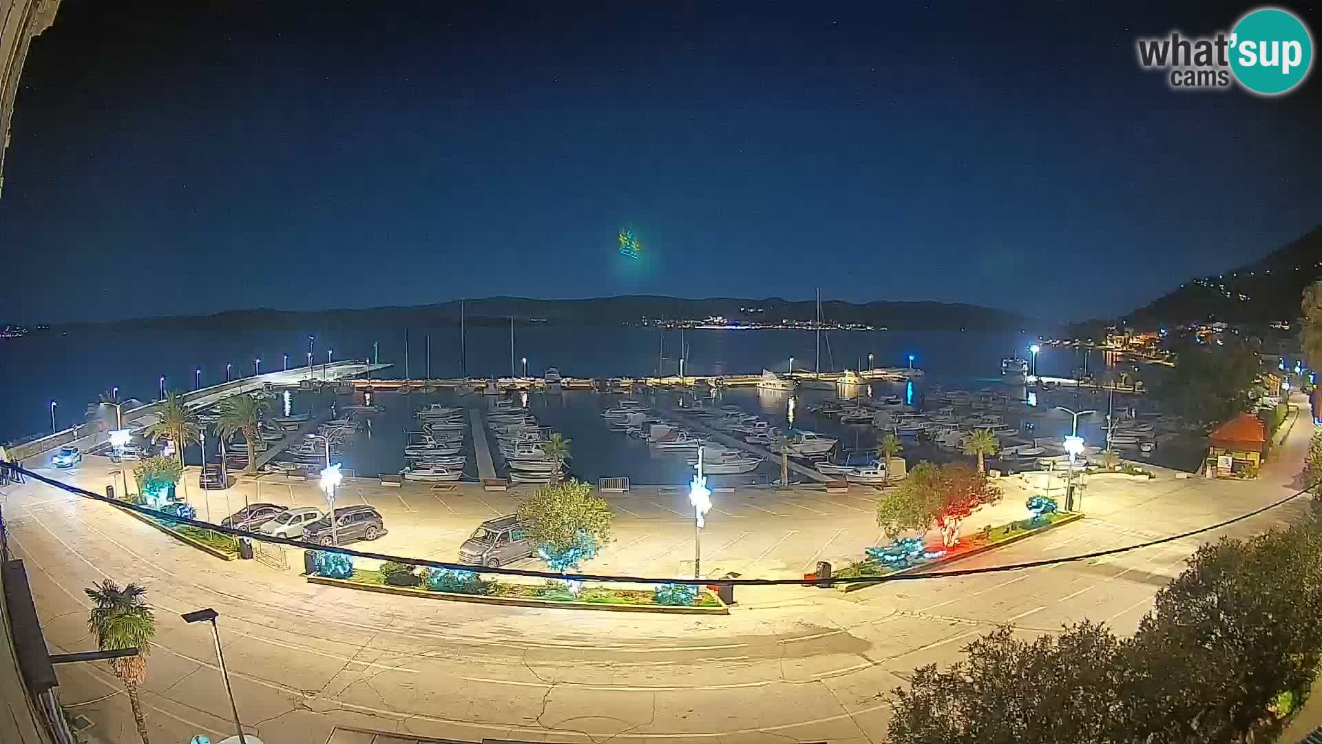 Webcam Orebić Riva – Ferry to Korčula Live