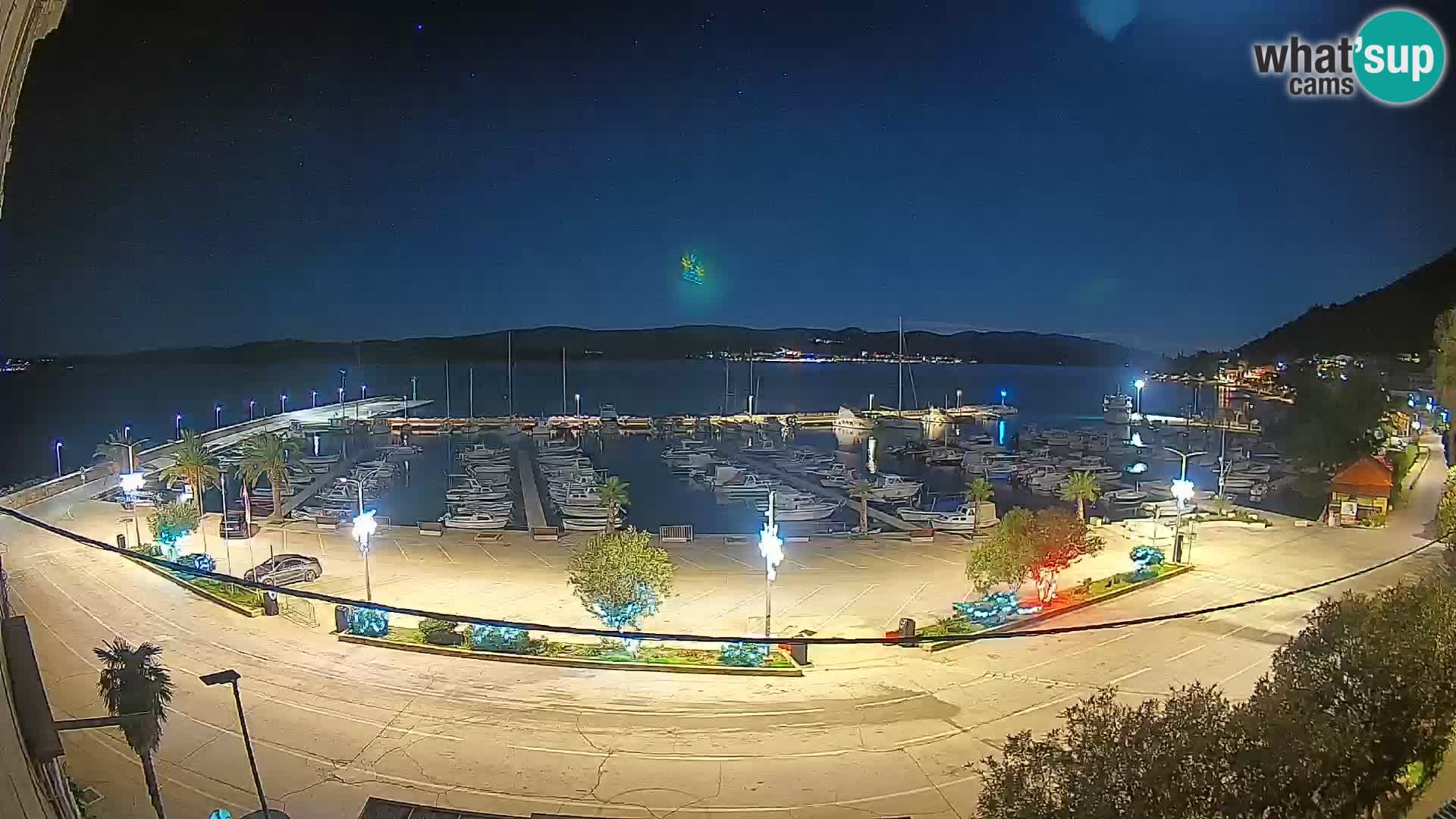 Webcam Orebić Riva – Ferry to Korčula Live