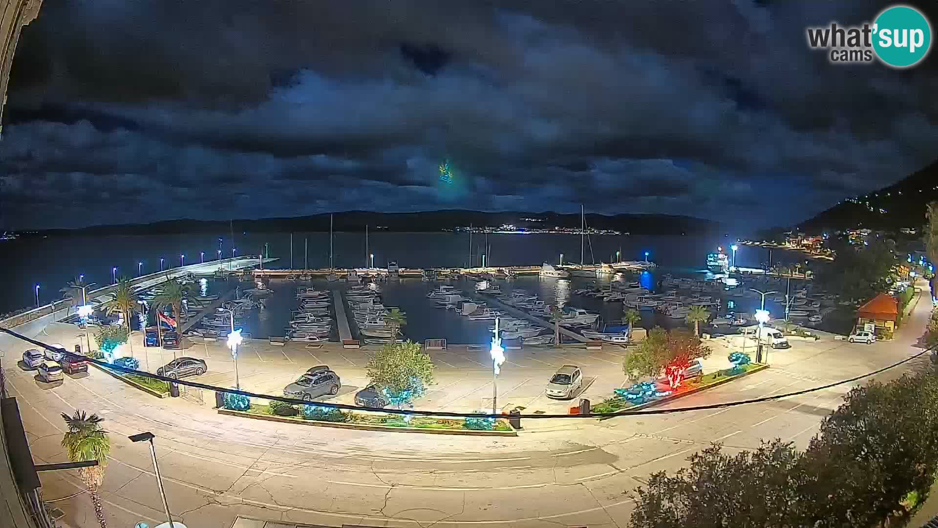 Spletna kamera Orebić Riva – Trajekt za Korčulo v živo