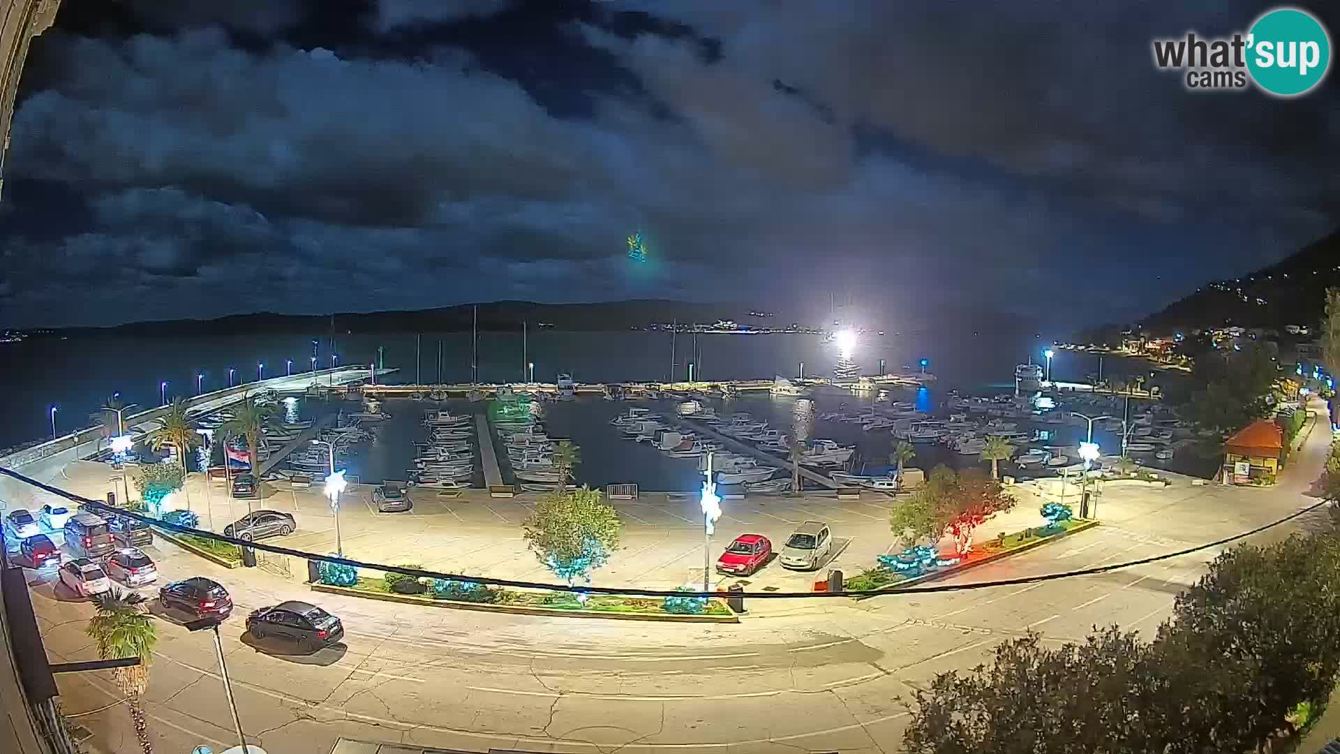 Webcam Orebić Riva – Ferry a Korčula en vivo