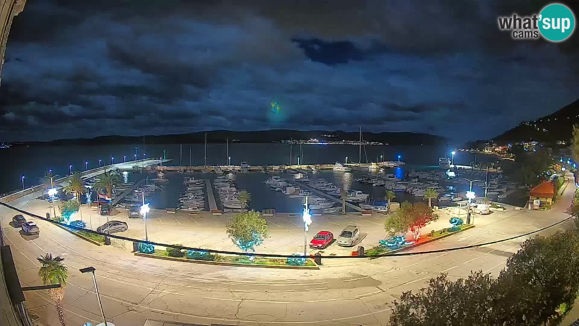 Webcam Orebić Riva – Ferry to Korčula Live