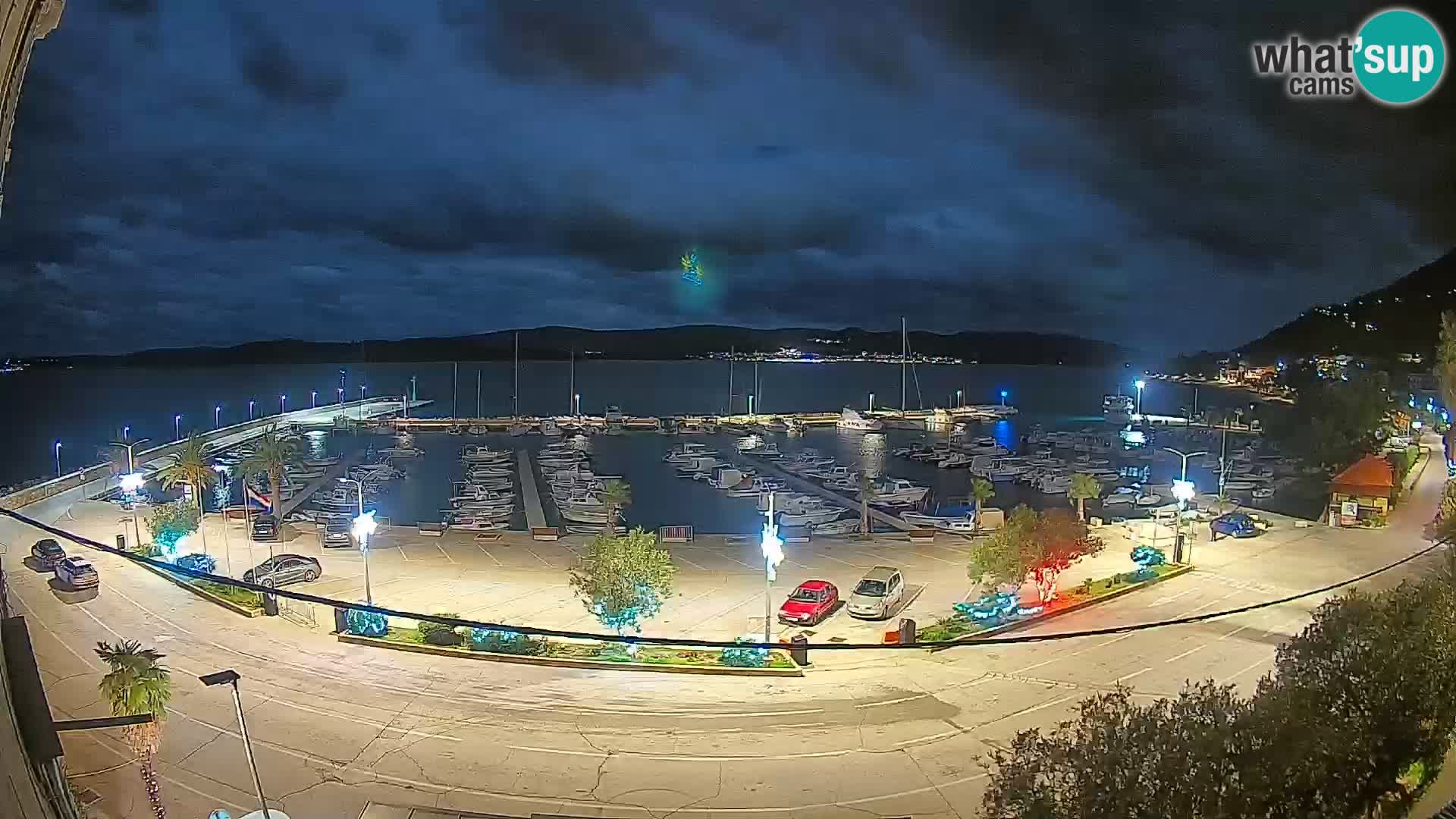 Webcam Orebić Riva – Ferry to Korčula Live