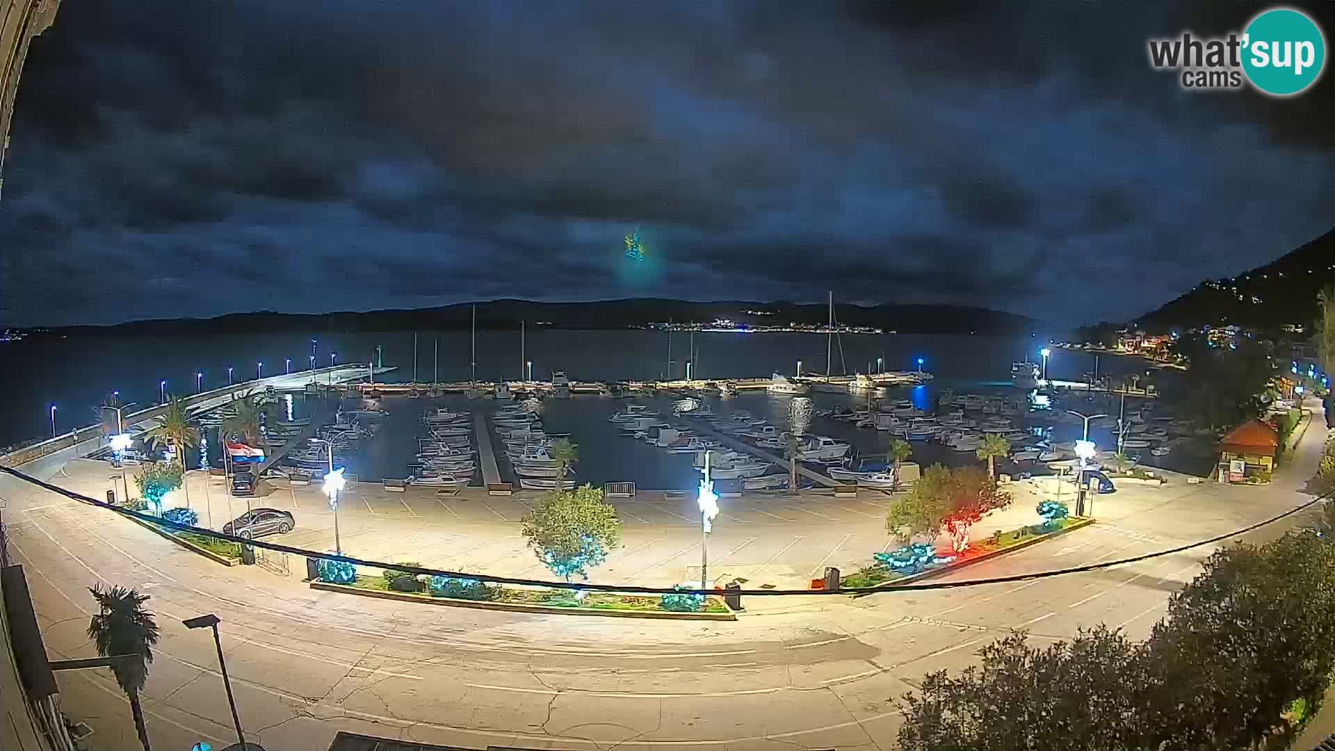 Webcam Orebić Riva – Ferry vers Korčula en direct