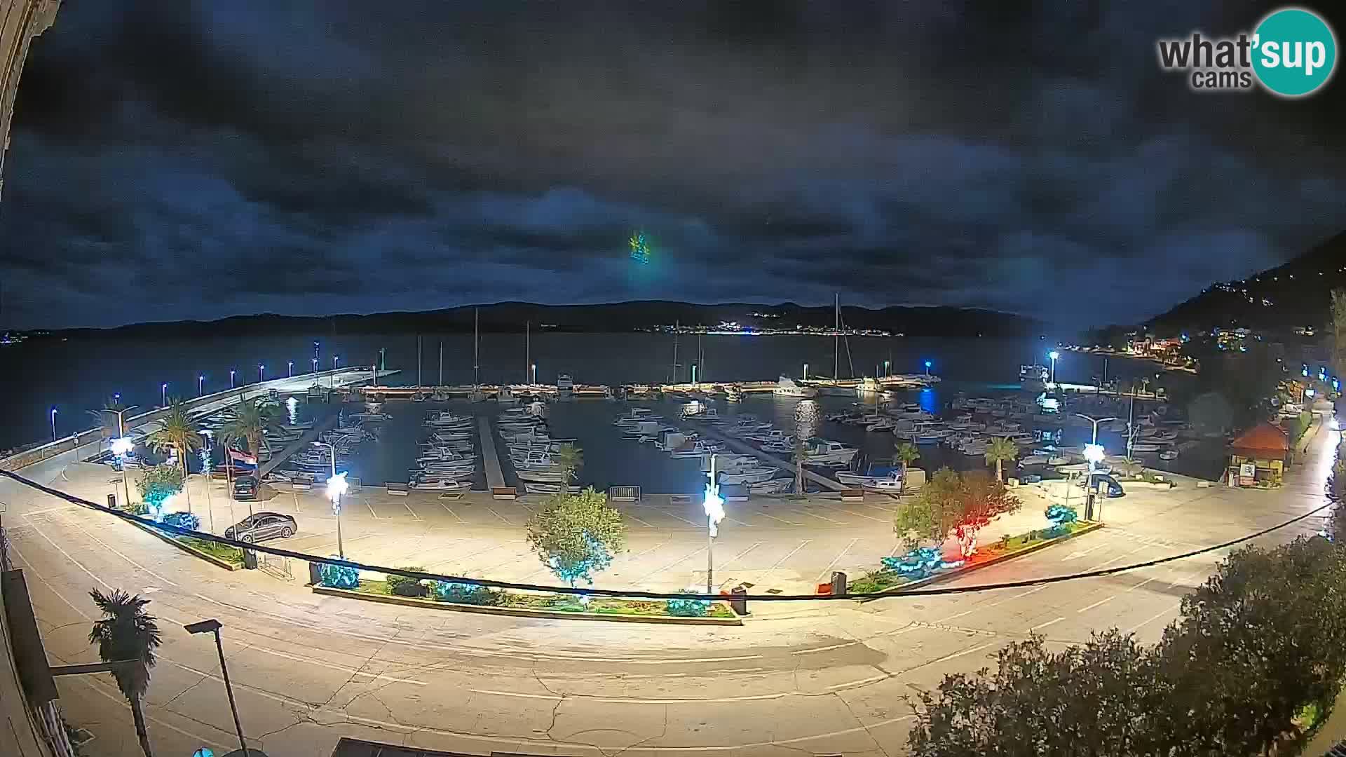 Webcam Orebić Uferpromenade – Fähre nach Korčula Live