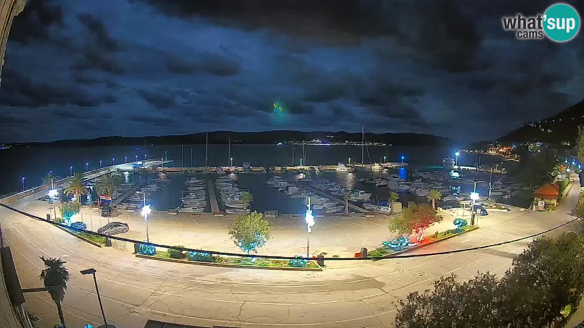 Webcam Orebić Riva – Ferry a Korčula en vivo