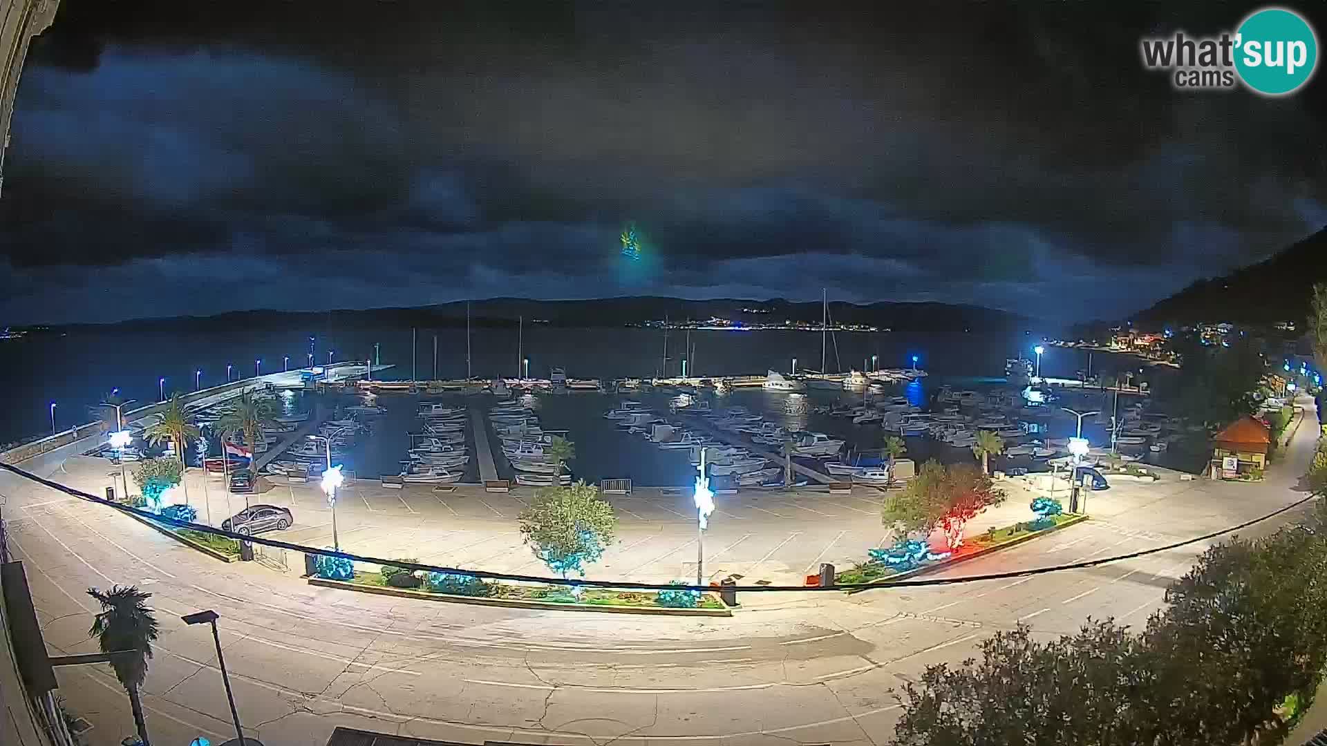 Webcam Orebić Uferpromenade – Fähre nach Korčula Live