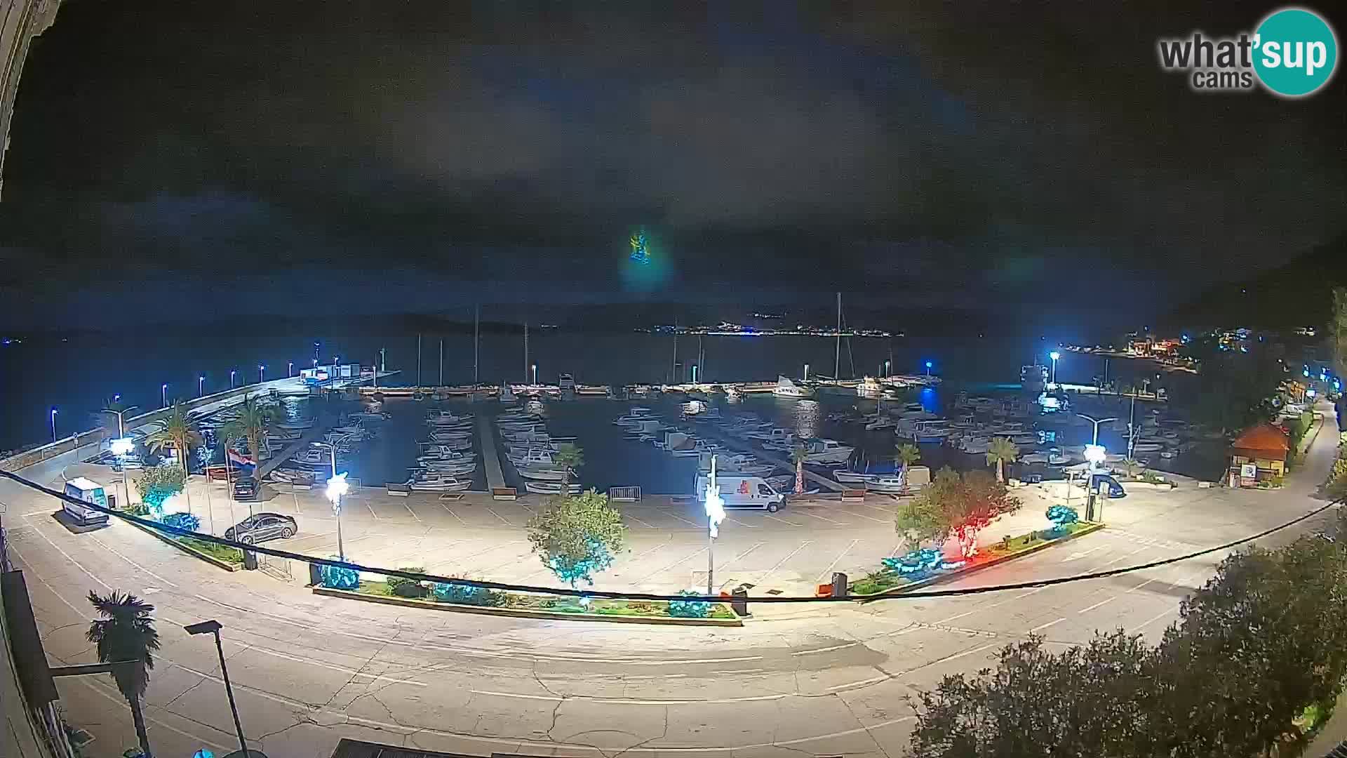 Webcam Orebić Riva – Ferry a Korčula en vivo