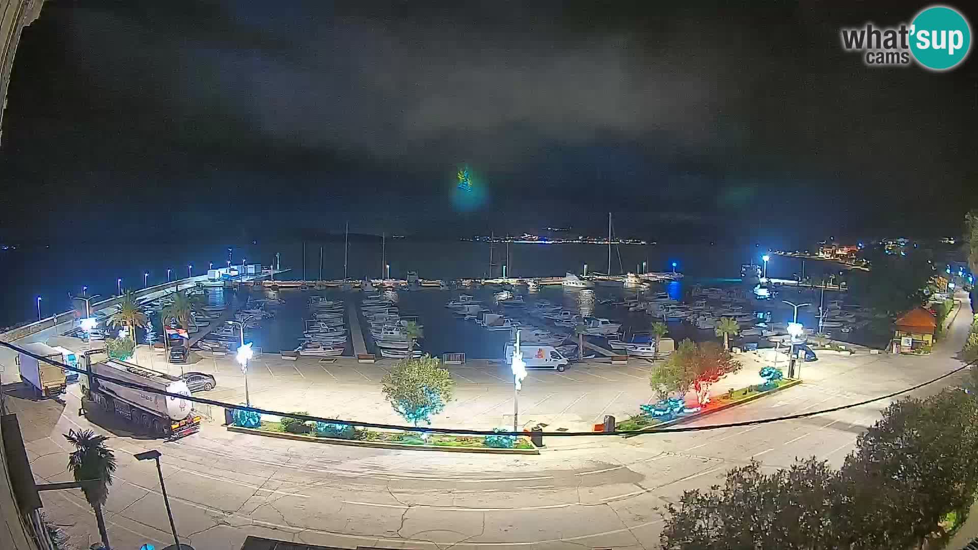 Spletna kamera Orebić Riva – Trajekt za Korčulo v živo