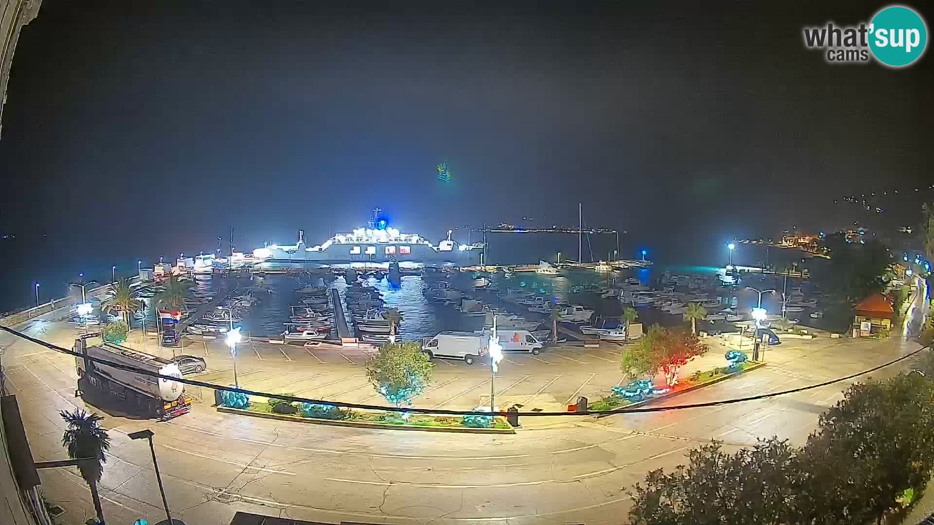 Webcam Orebić Riva – Ferry to Korčula Live