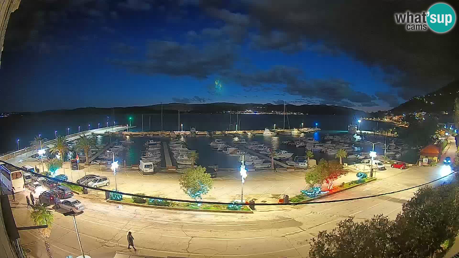Webcam Orebić Riva – Ferry vers Korčula en direct