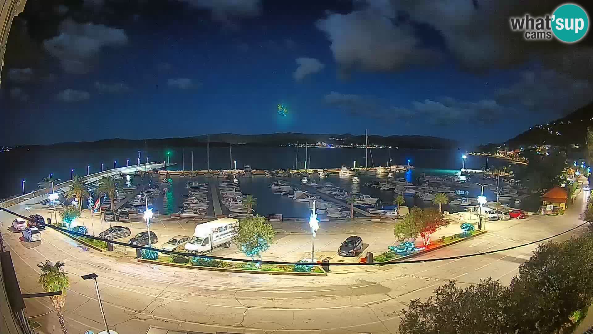 Webcam Orebić Riva – Ferry vers Korčula en direct