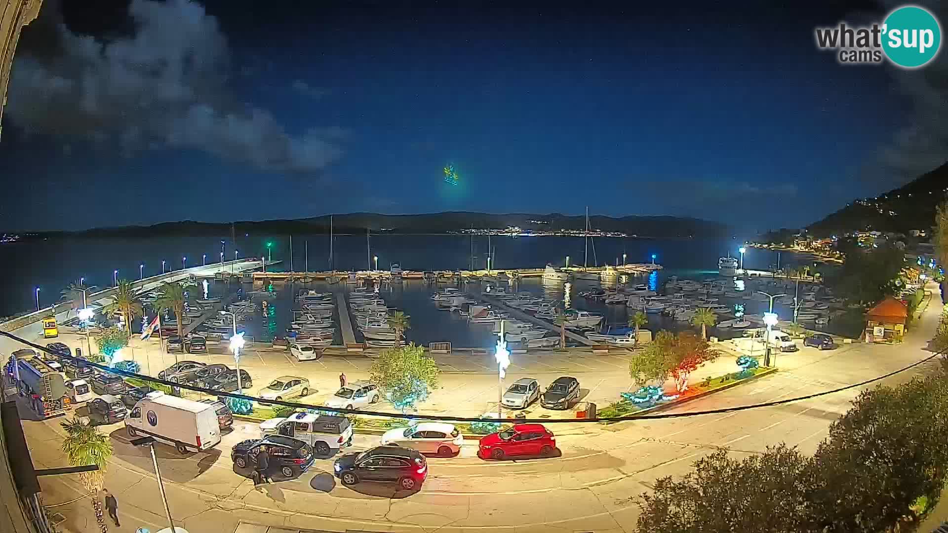 Webcam Orebić Riva – Ferry to Korčula Live