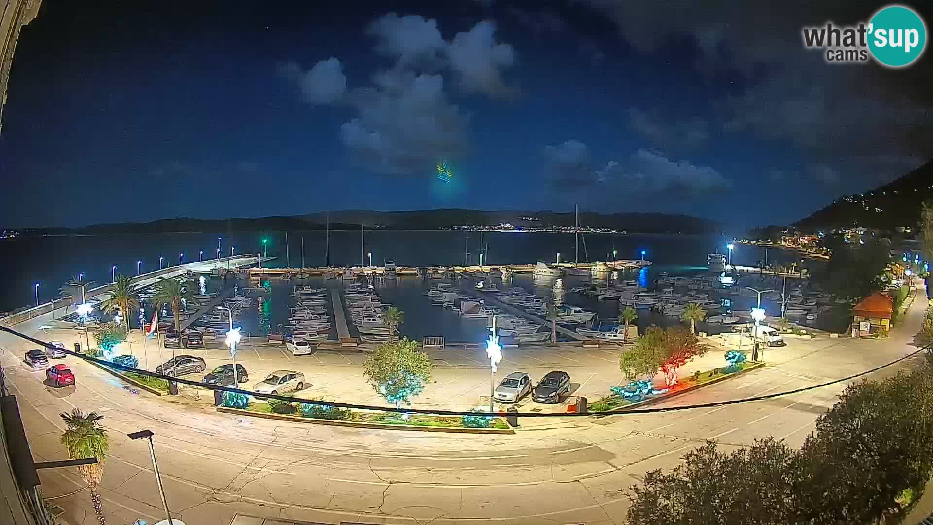 Webcam Orebić Riva – Ferry to Korčula Live