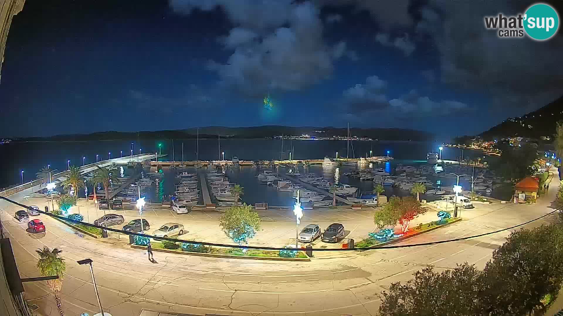 Webcam Orebić Riva – Ferry vers Korčula en direct