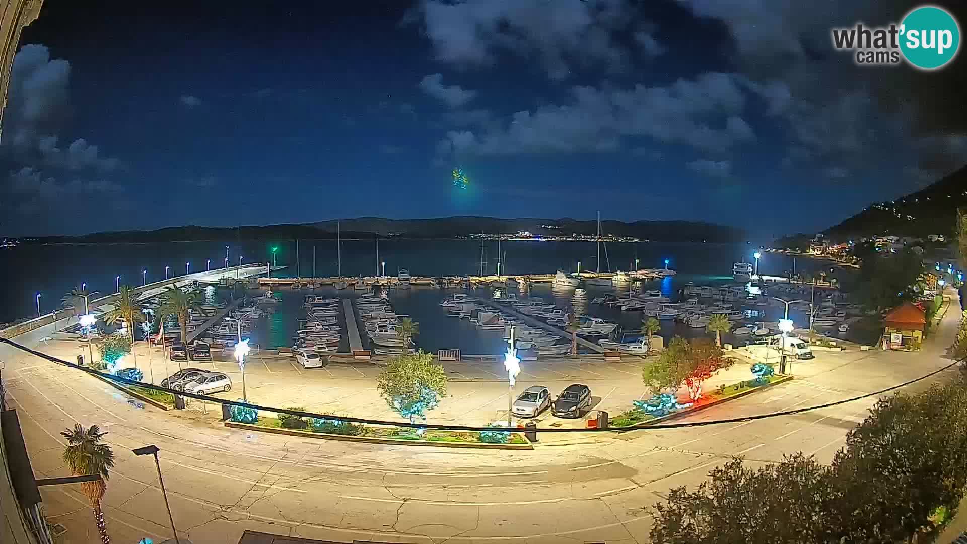 Webcam Orebić Riva – Ferry to Korčula Live